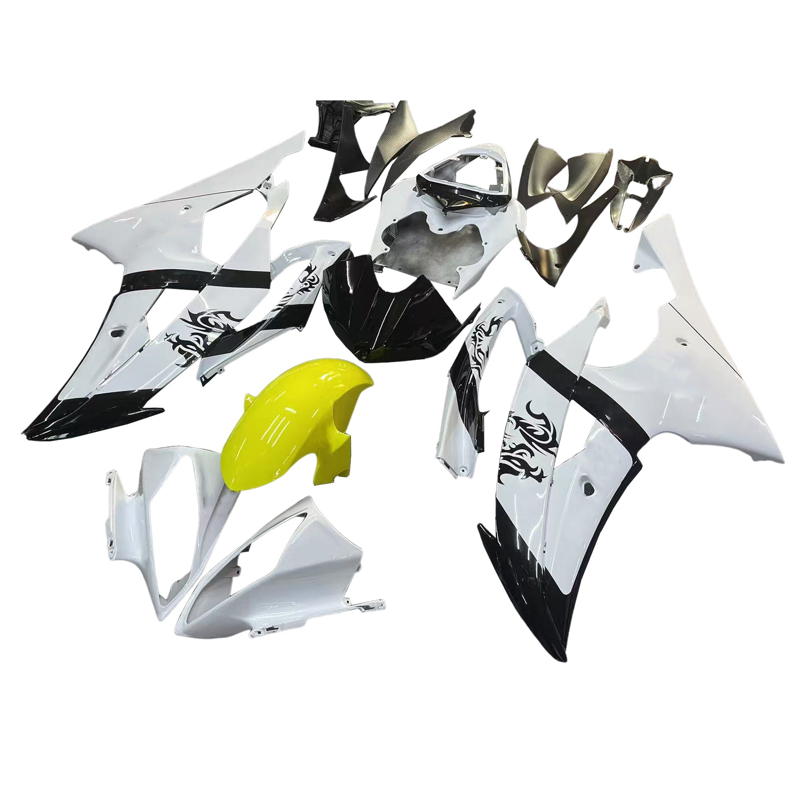 Yamaha YZF 600 R6 2008-2016 Fairing Kit Bodywork Plastic ABS