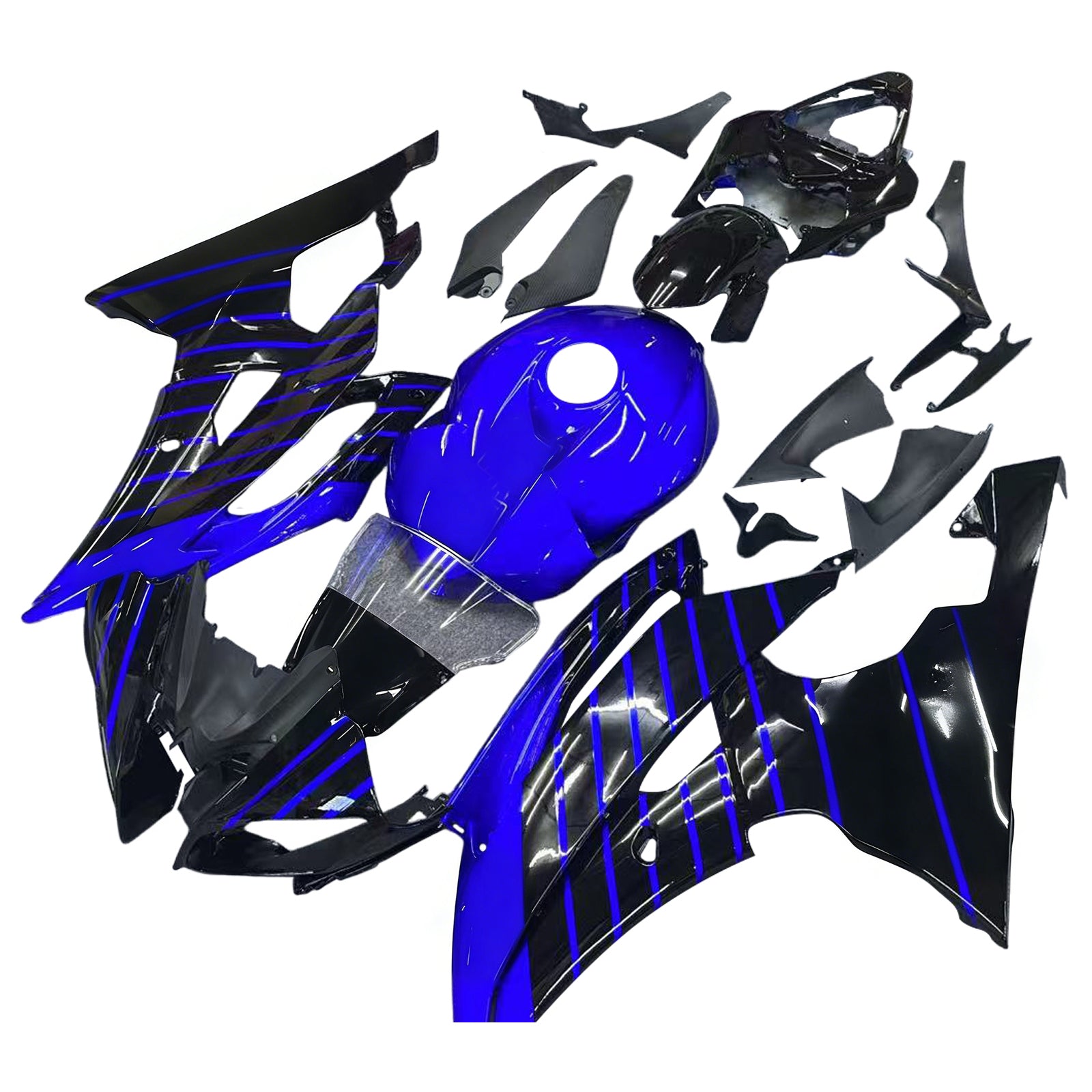 Yamaha YZF 600 R6 2008-2016 Fairing Kit Bodywork Plastic ABS