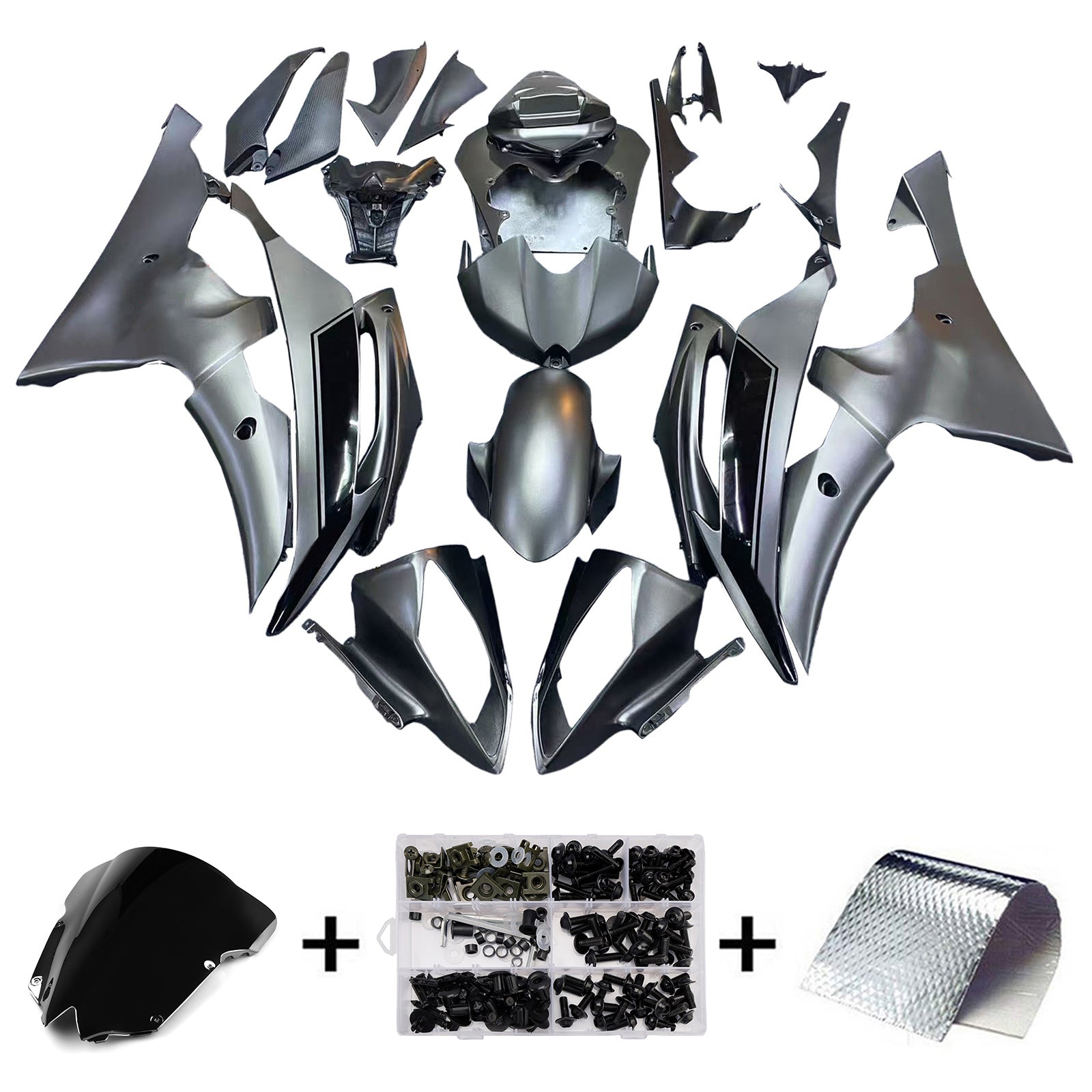Yamaha YZF 600 R6 2008-2016 Fairing Kit Bodywork Plastic ABS