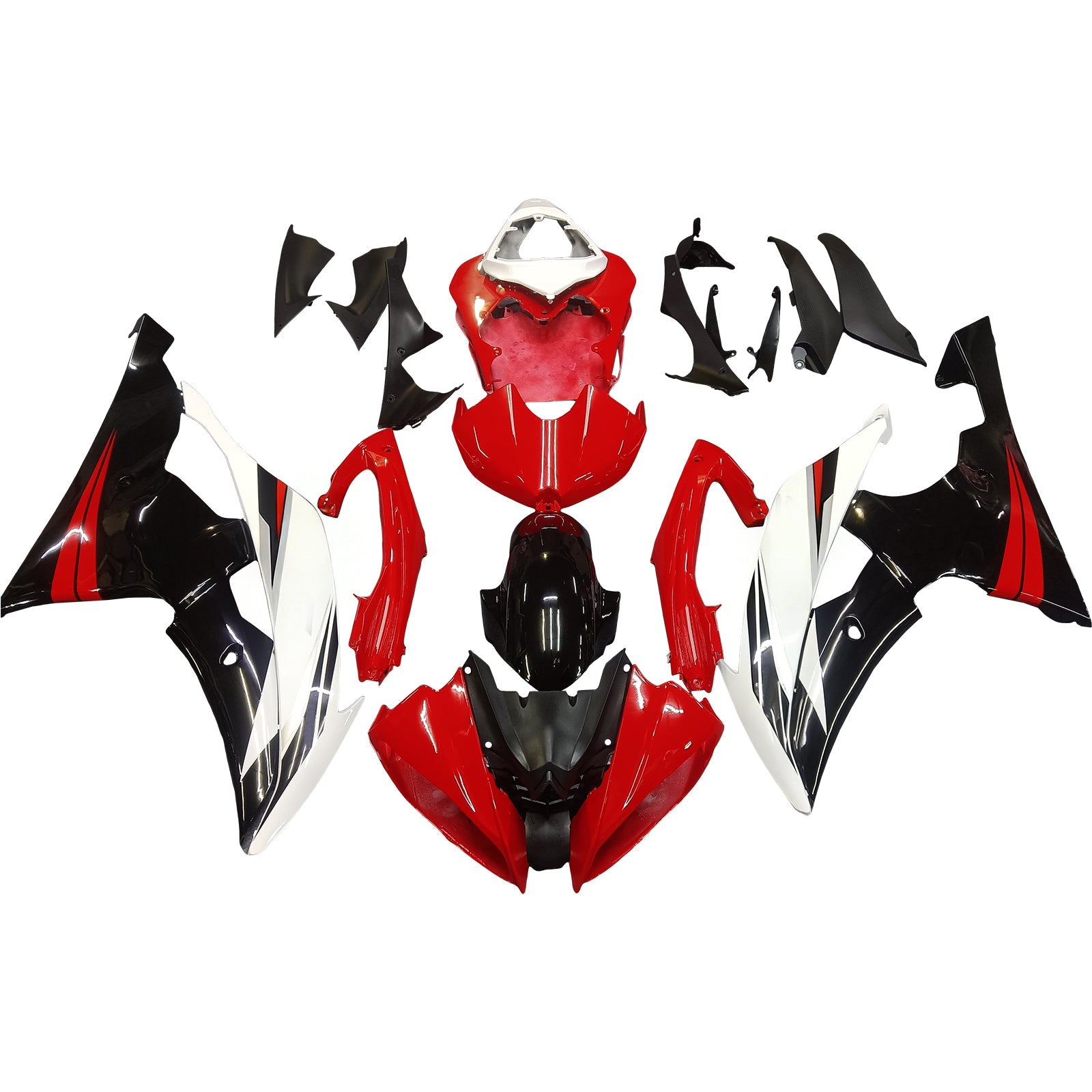 Yamaha YZF 600 R6 2008-2016 Fairing Kit Bodywork Plastic ABS