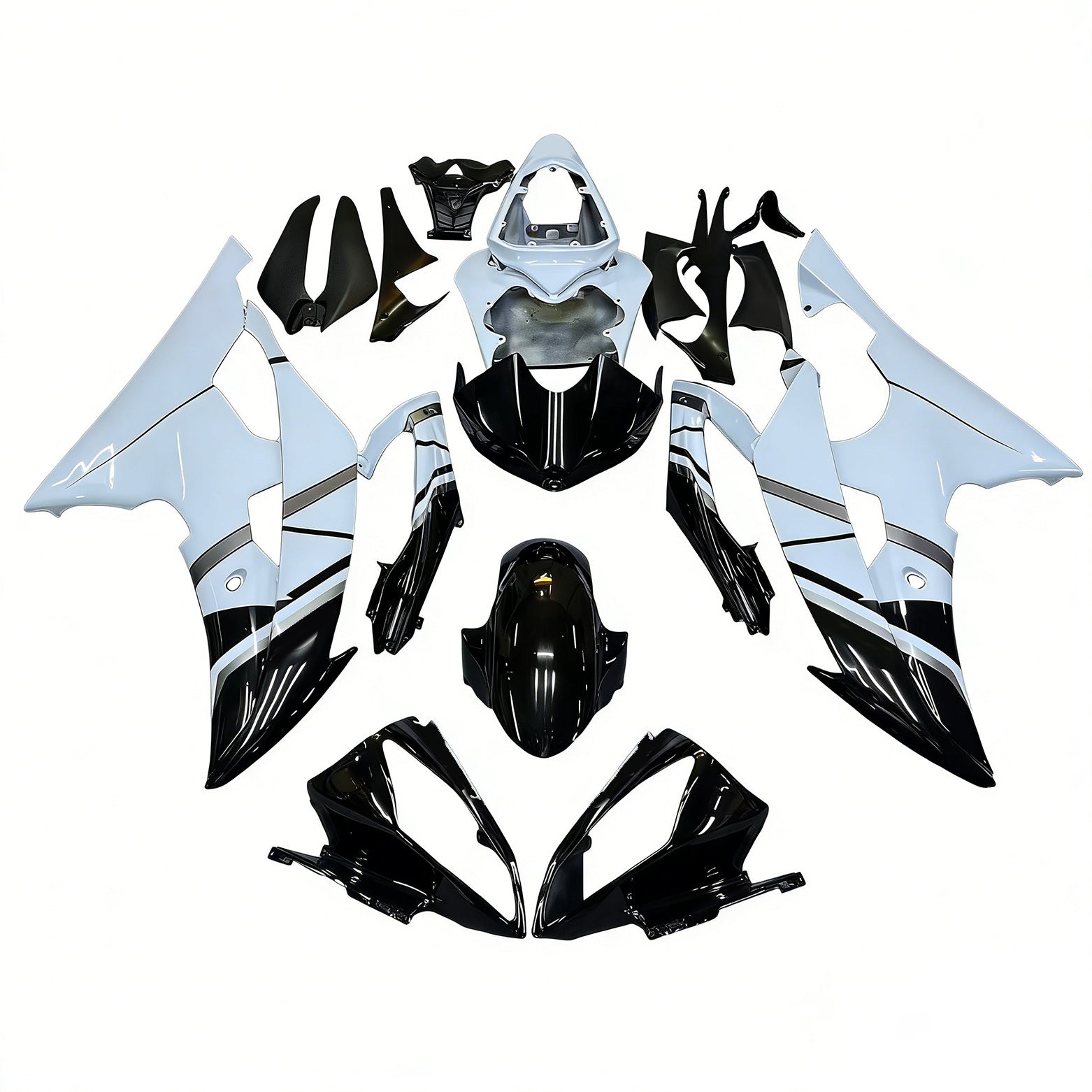 Yamaha YZF 600 R6 2008-2016 Fairing Kit Bodywork Plastic ABS