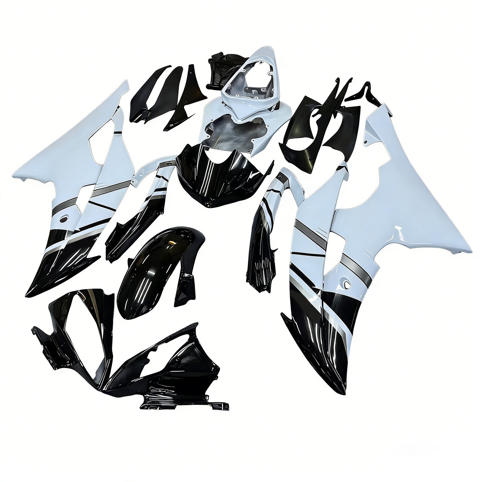 Yamaha YZF 600 R6 2008-2016 Fairing Kit Bodywork Plastic ABS
