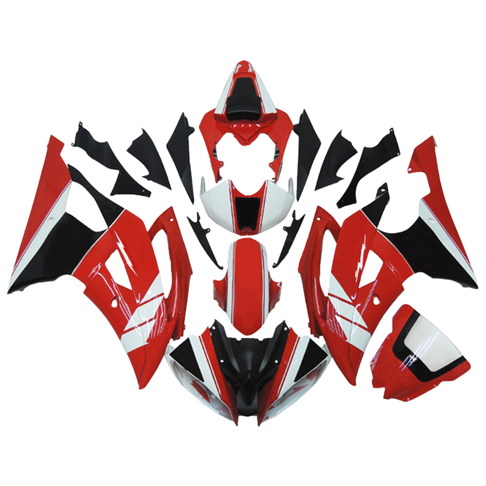 Yamaha YZF 600 R6 2008-2016 Fairing Kit Bodywork Plastic ABS