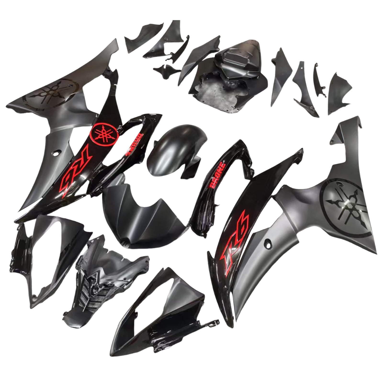 Yamaha YZF 600 R6 2008-2016 Fairing Kit Bodywork Plastic ABS