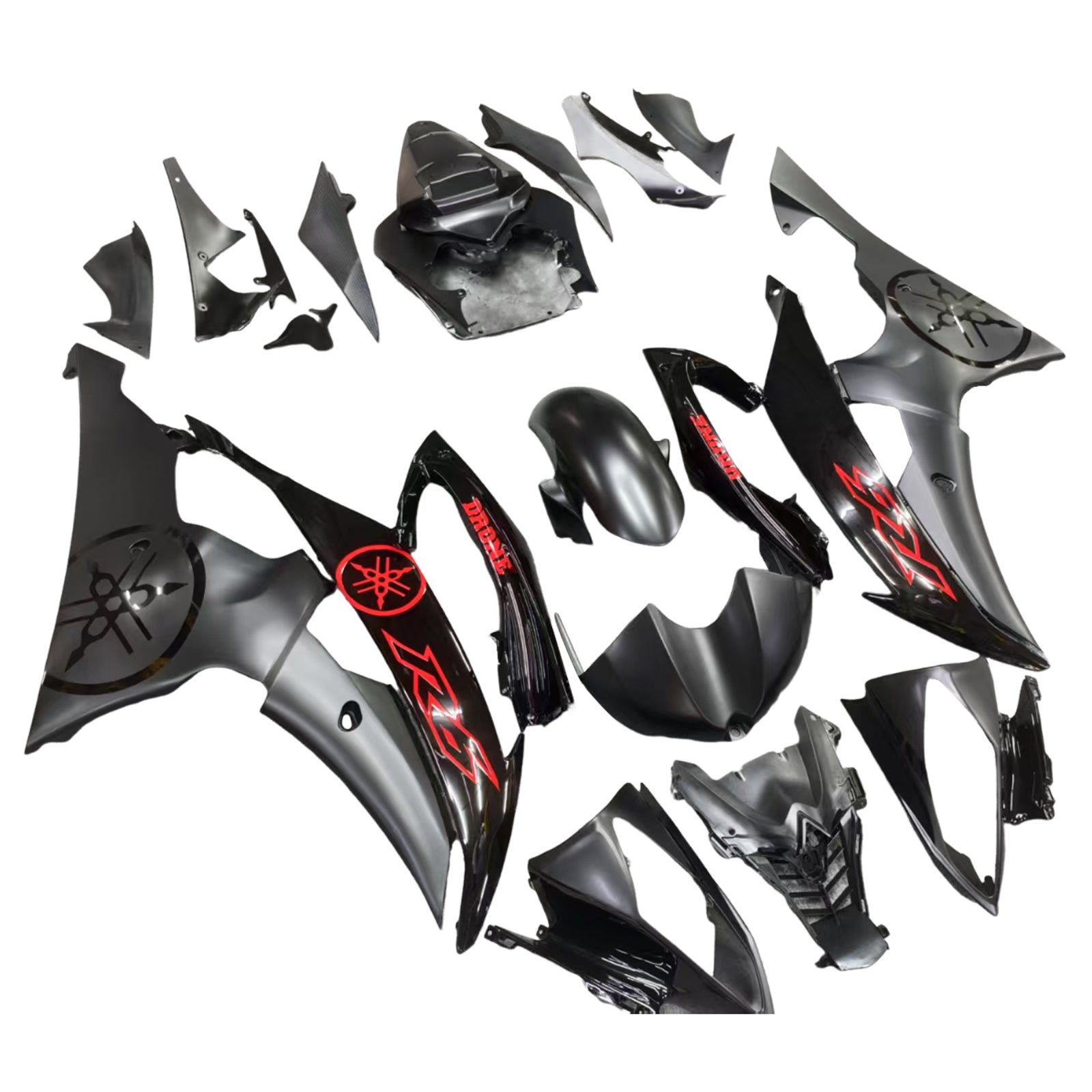 Yamaha YZF 600 R6 2008-2016 Fairing Kit Bodywork Plastic ABS