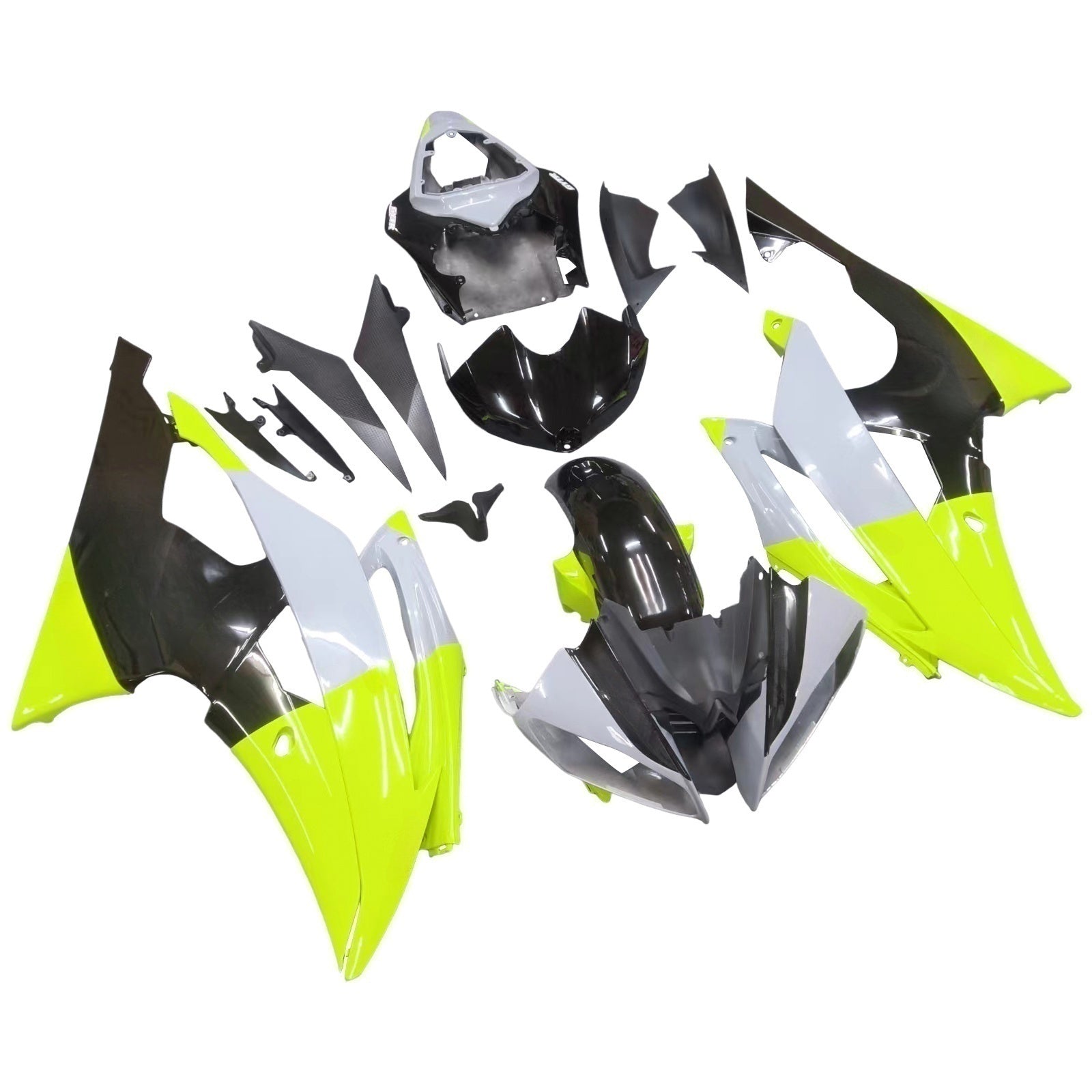 Injection Fairing Kit Bodywork Plastic ABS fit For Yamaha YZF 600 R6 2008-2016