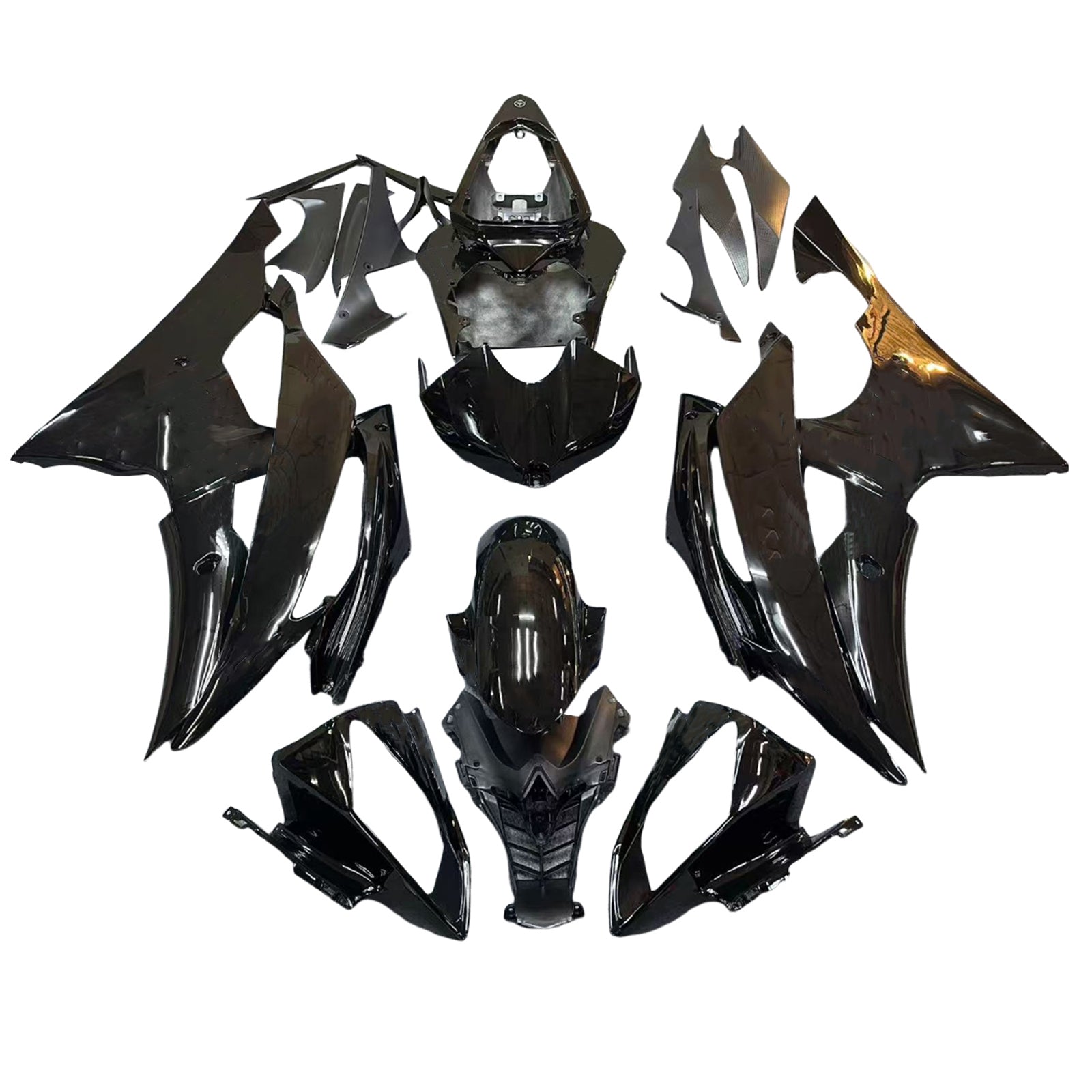 Injection Fairing Kit Bodywork Plastic ABS fit For Yamaha YZF 600 R6 2008-2016