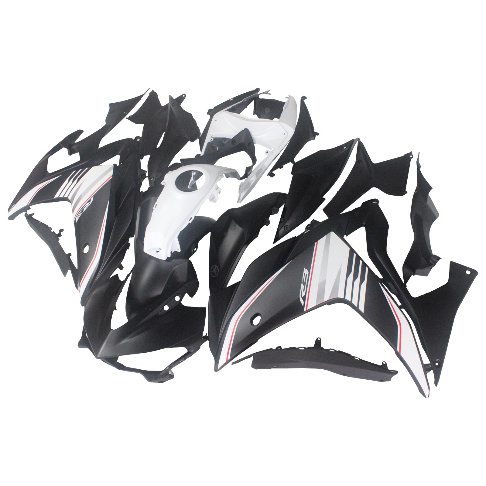Kit Carenado Para Yamaha YZF-R3 2014-2018 R25 2015-2017 Genérico