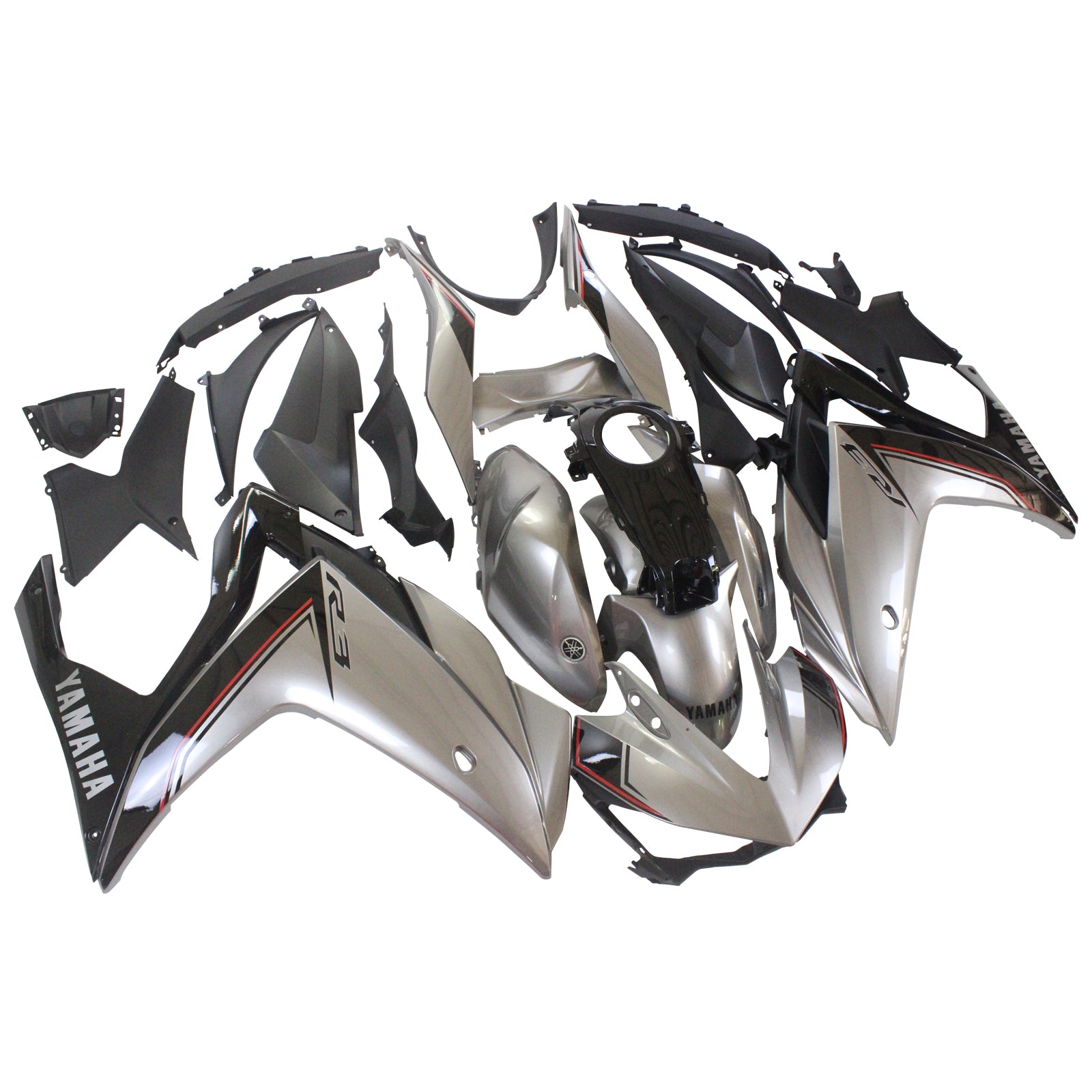 Kit Carenado Para Yamaha YZF-R3 2014-2018 R25 2015-2017 Genérico