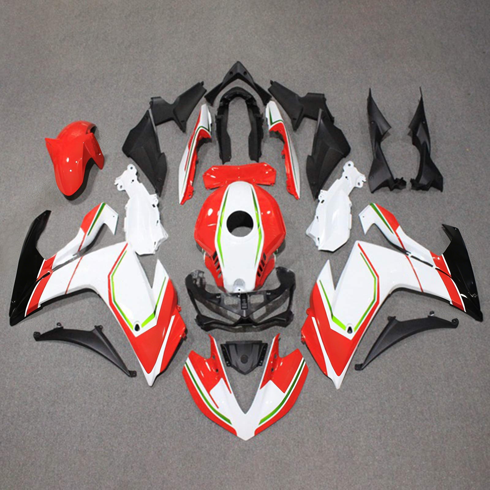 Kit Carenado Para Yamaha YZF-R3 2014-2018 R25 2015-2017 Genérico