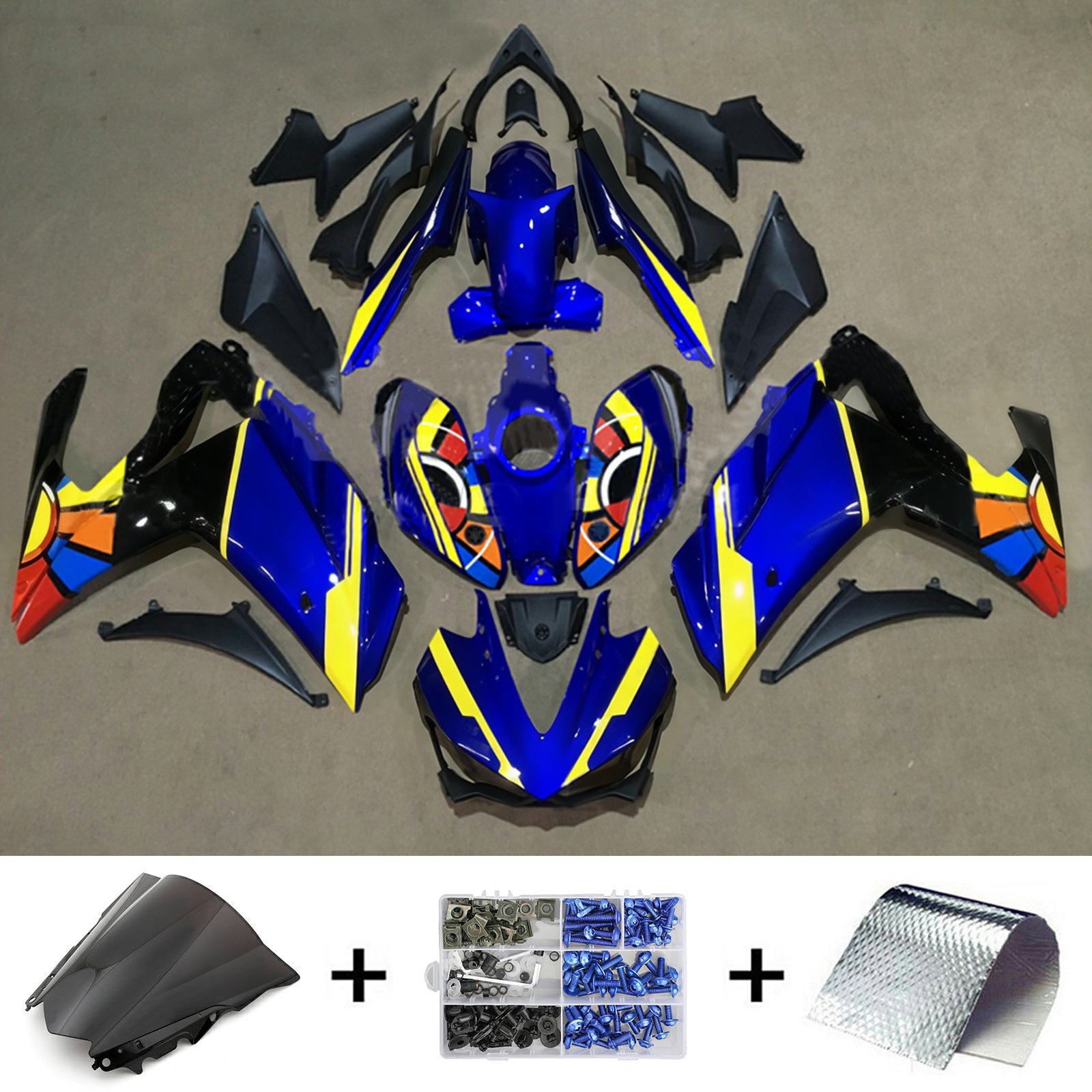Yamaha YZF-R3 2014-2018 R25 2015-2017 Fairing Kit Bodywork ABS