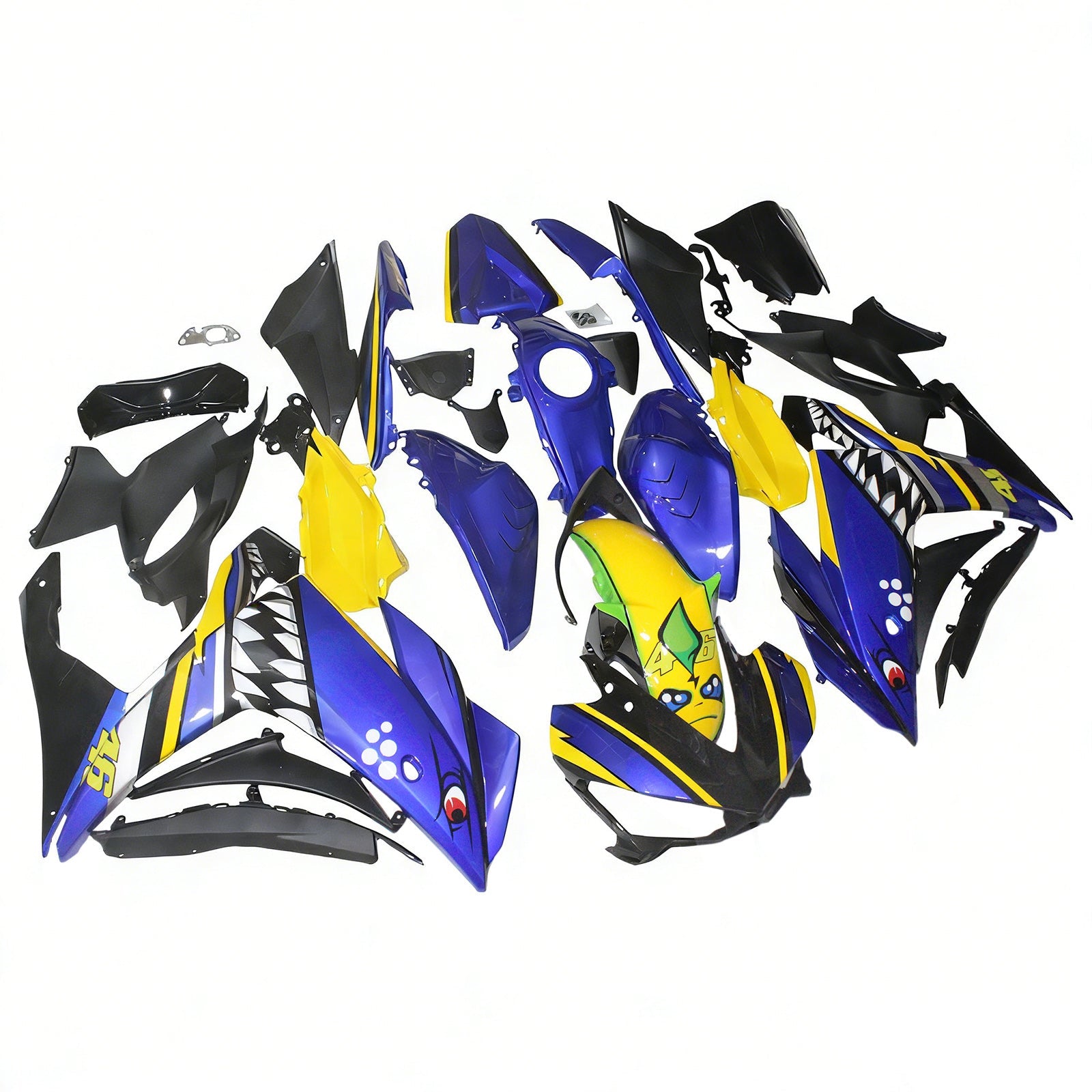 Yamaha YZF-R3 2014-2018 R25 2015-2017 Kit Carenado Carrocería ABS