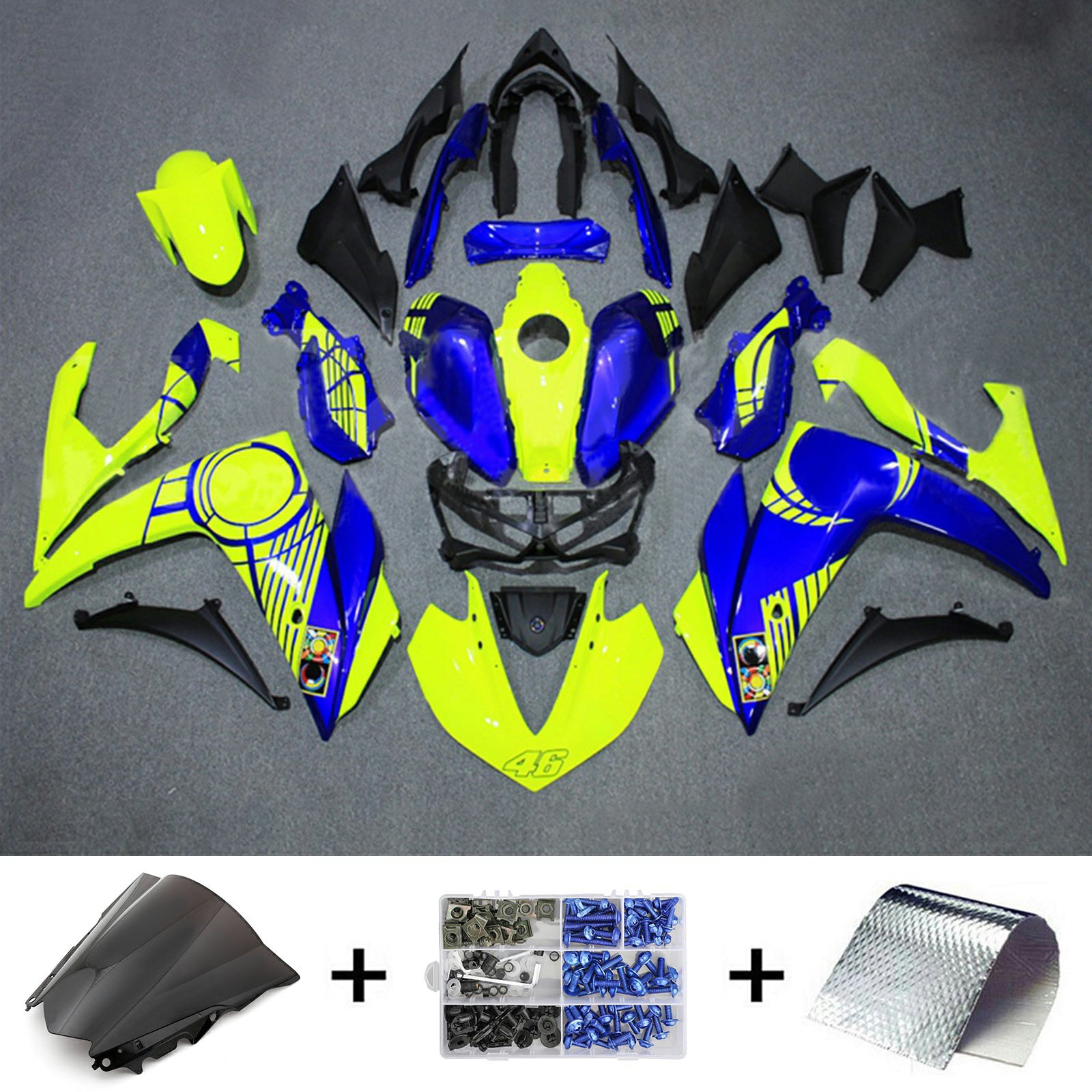 Yamaha YZF-R3 2014-2018 R25 2015-2017 Fairing Kit Bodywork ABS