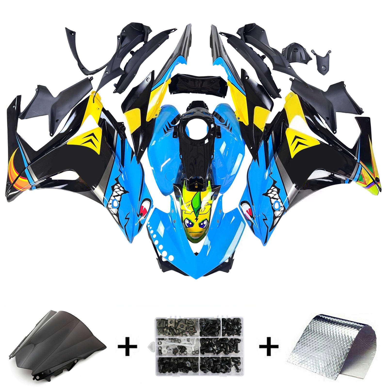 Yamaha YZF-R3 2014-2018 R25 2015-2017 Fairing Kit Bodywork ABS