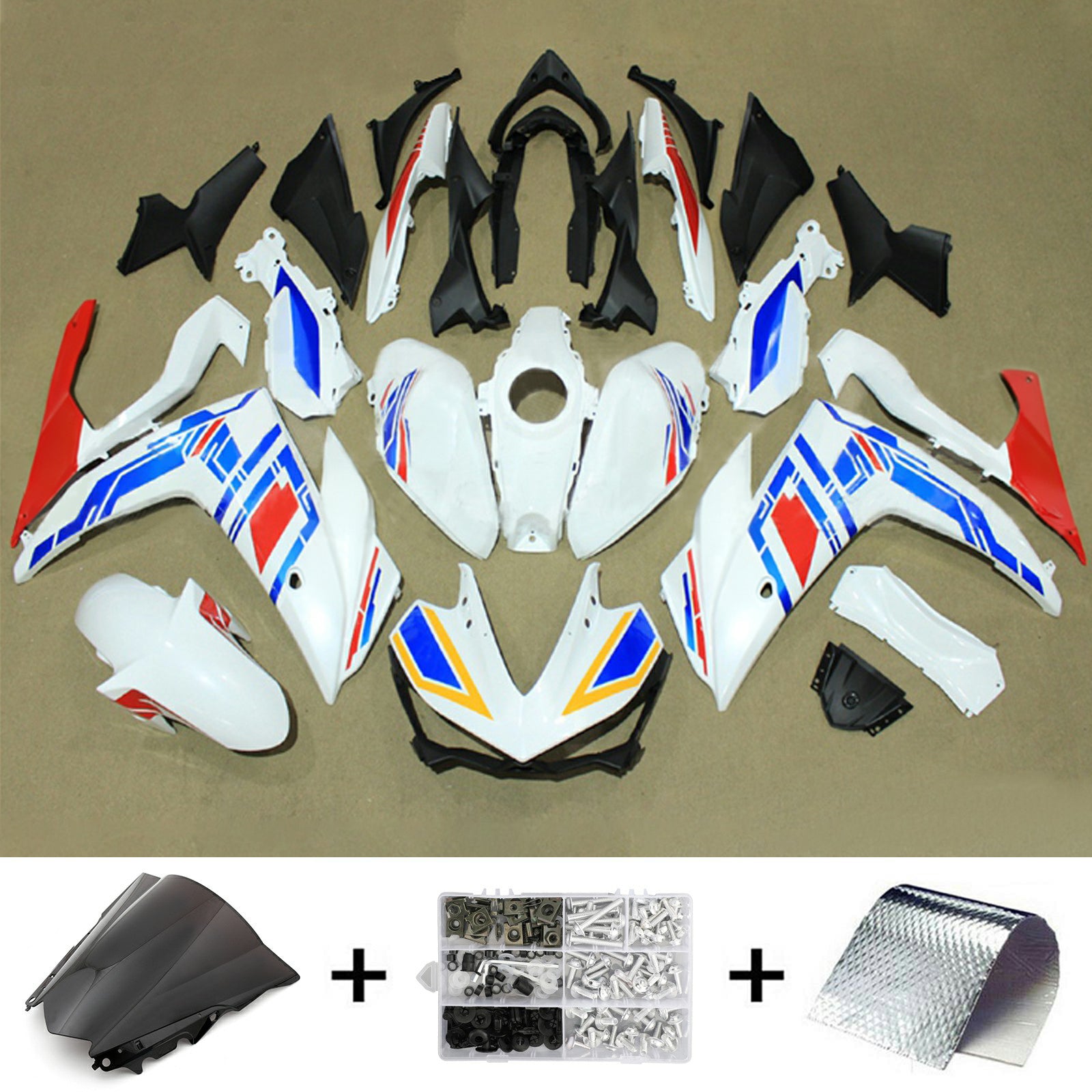 Yamaha YZF-R3 2014-2018 R25 2015-2017 Fairing Kit Bodywork ABS