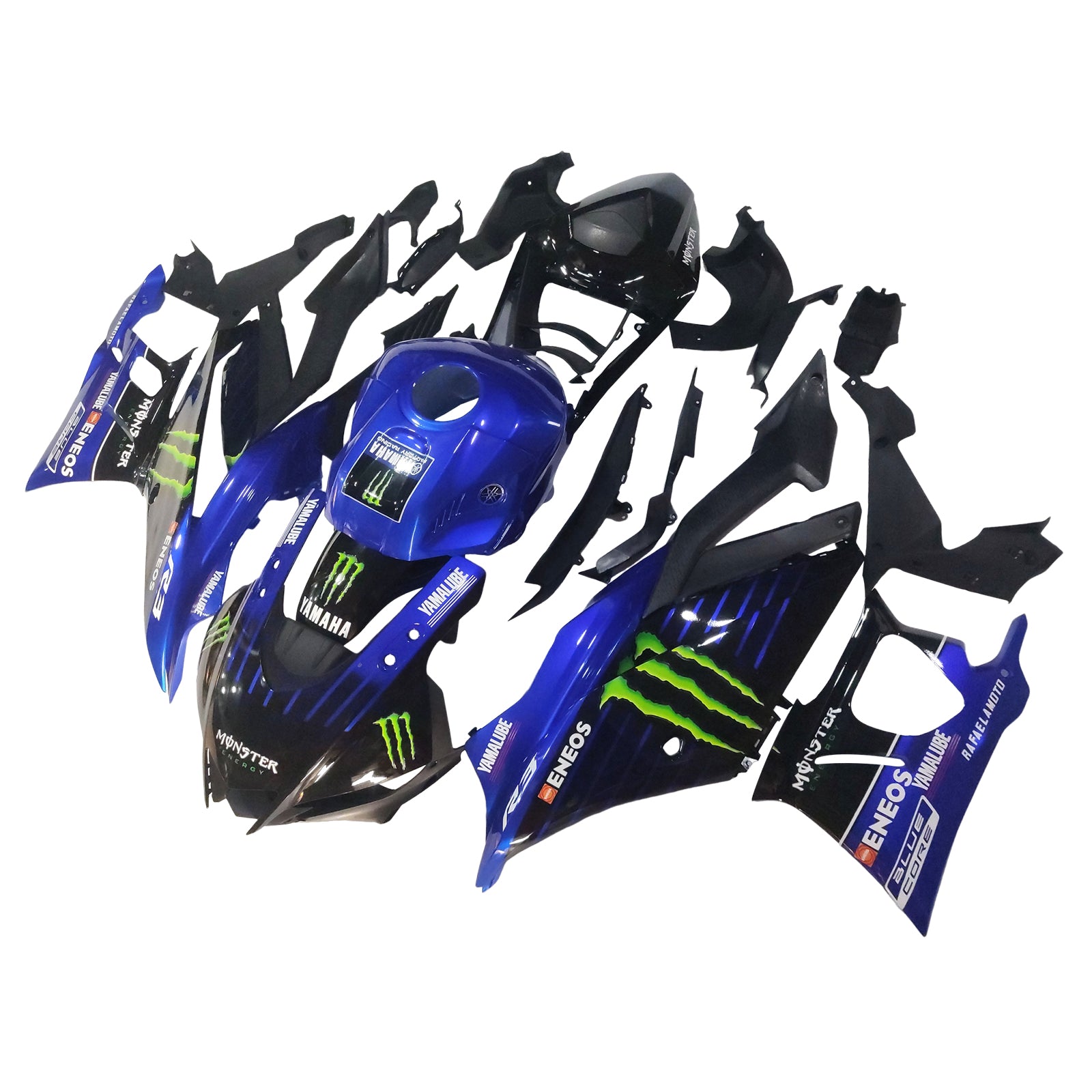 Injection Fairing Kit Bodywork Plastic ABS fit For Yamaha YZF-R3 R25 2019-2021 Generic