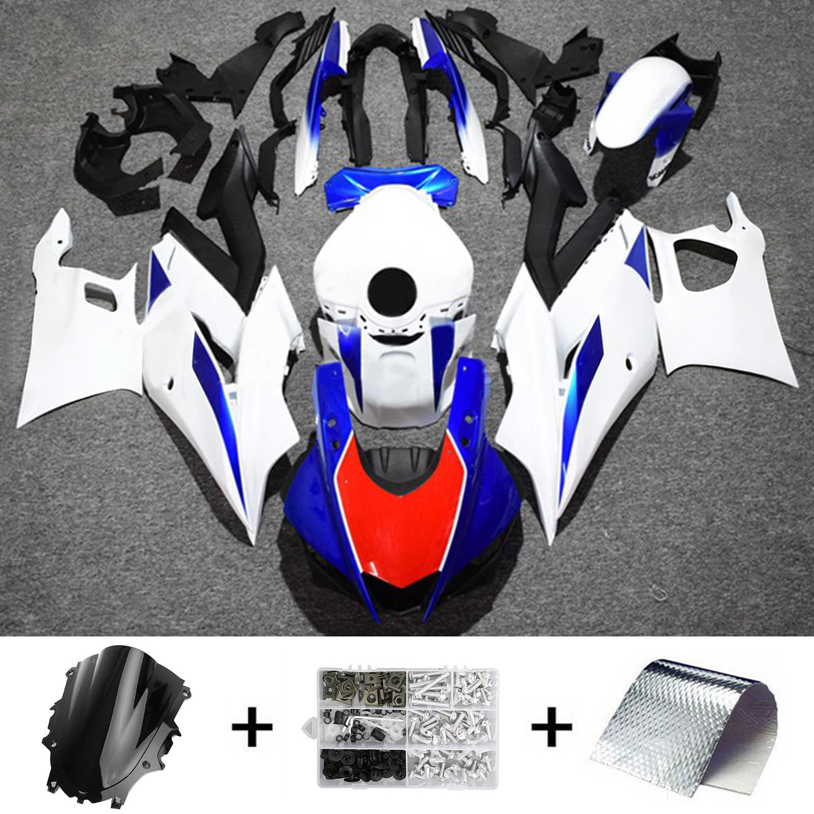 Kit Carenado Para Yamaha YZF-R3 R25 2019-2021 Genérico