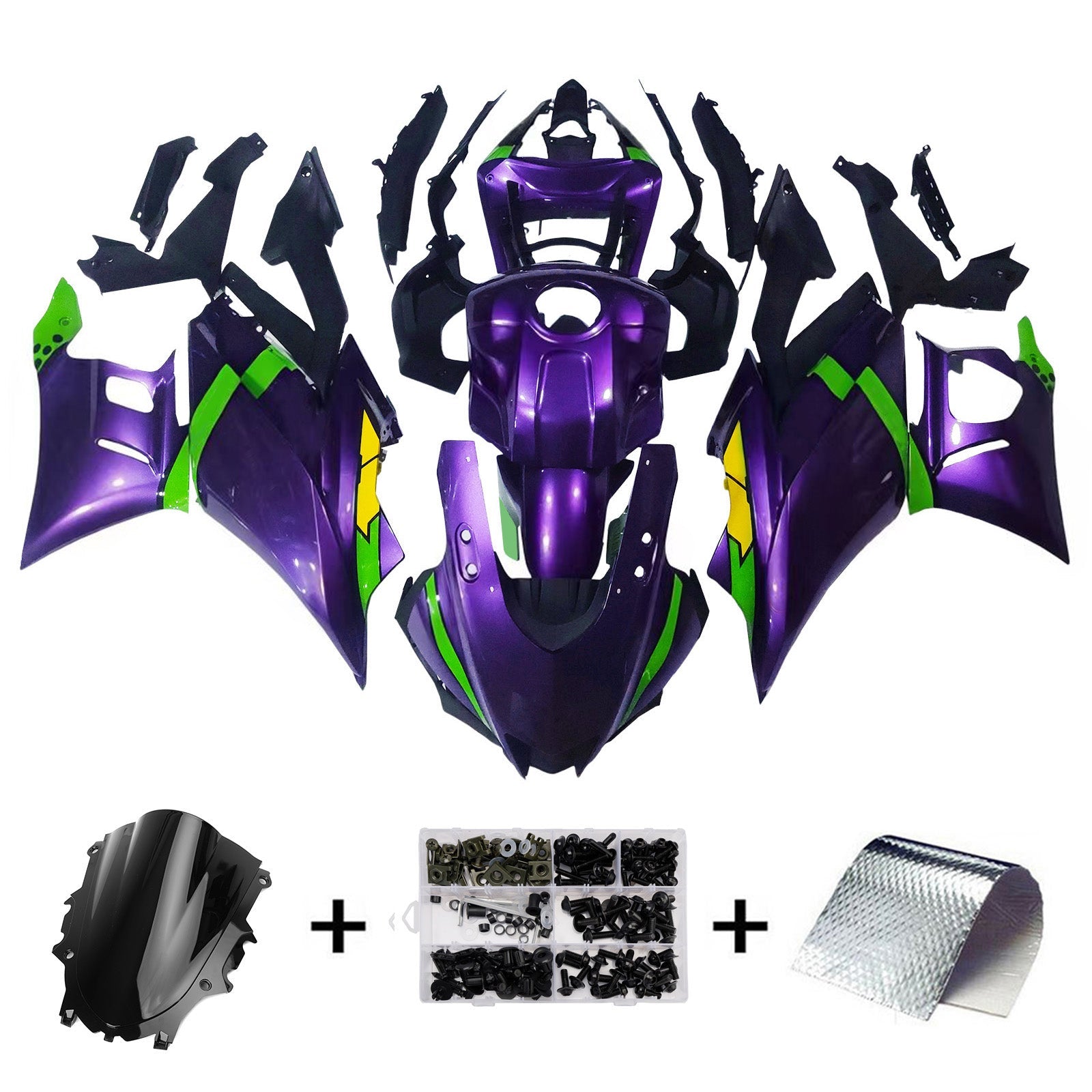 Yamaha YZF-R3 R25 2019-2021 Kit Carenado Carrocería Plástico ABS