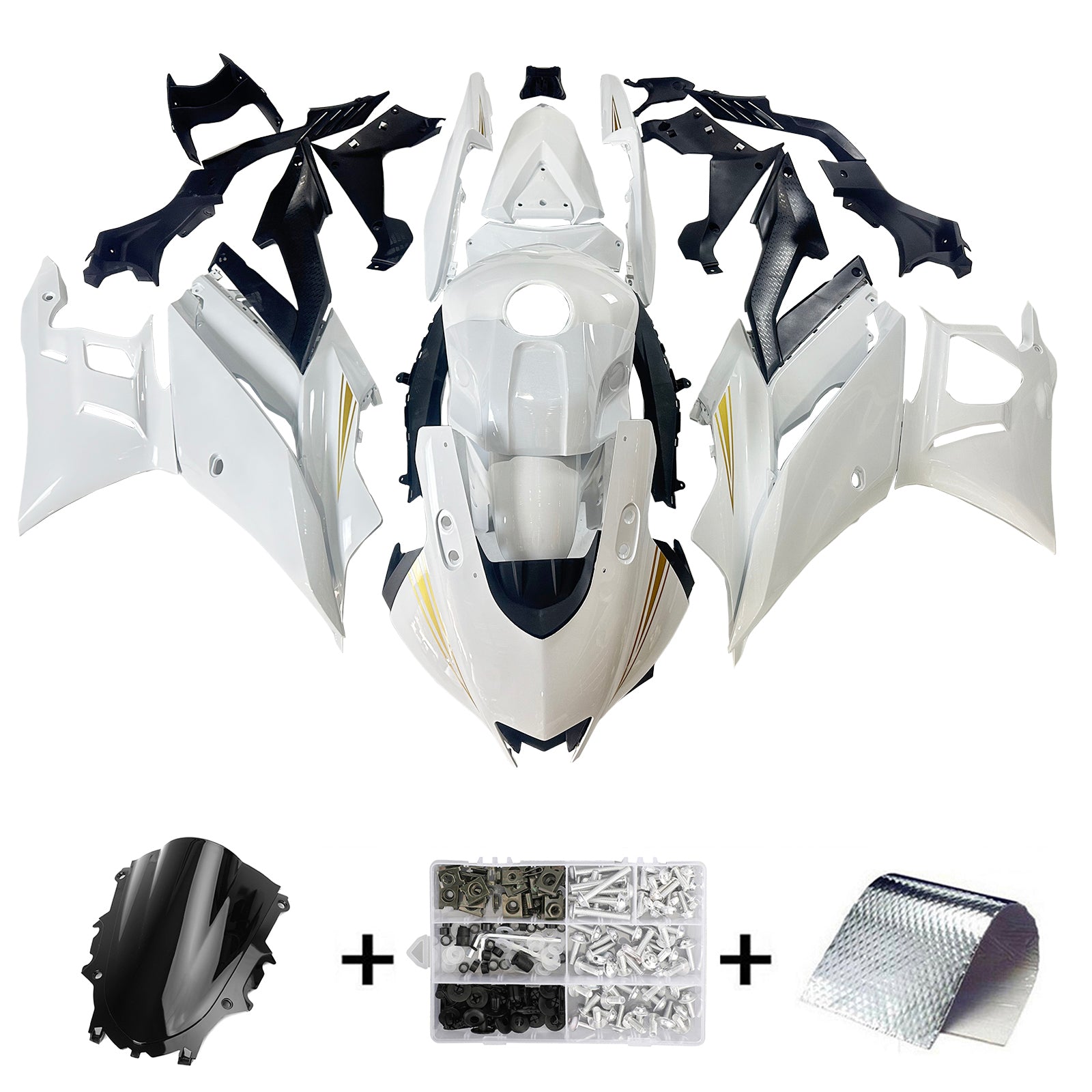 Yamaha YZF-R3 R25 2019-2021 Fairing Kit Bodywork Plastic ABS