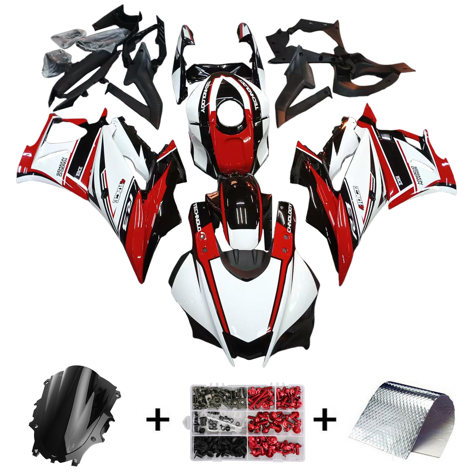 Yamaha YZF-R3 R25 2019-2021 Fairing Kit Bodywork Plastic ABS