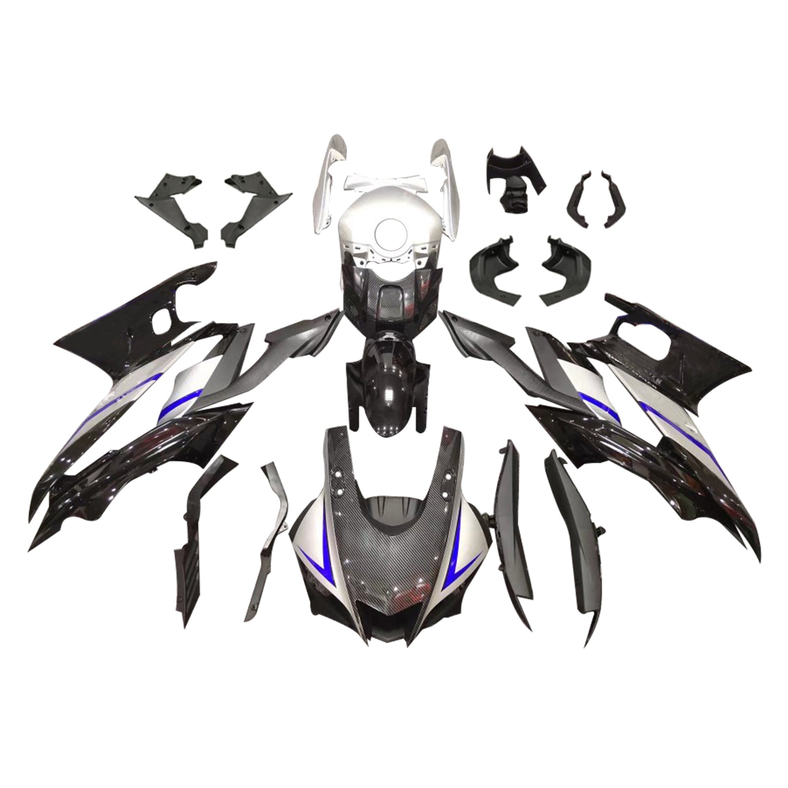 Yamaha YZF-R3 R25 2019-2021 Fairing Kit Bodywork Plastic ABS