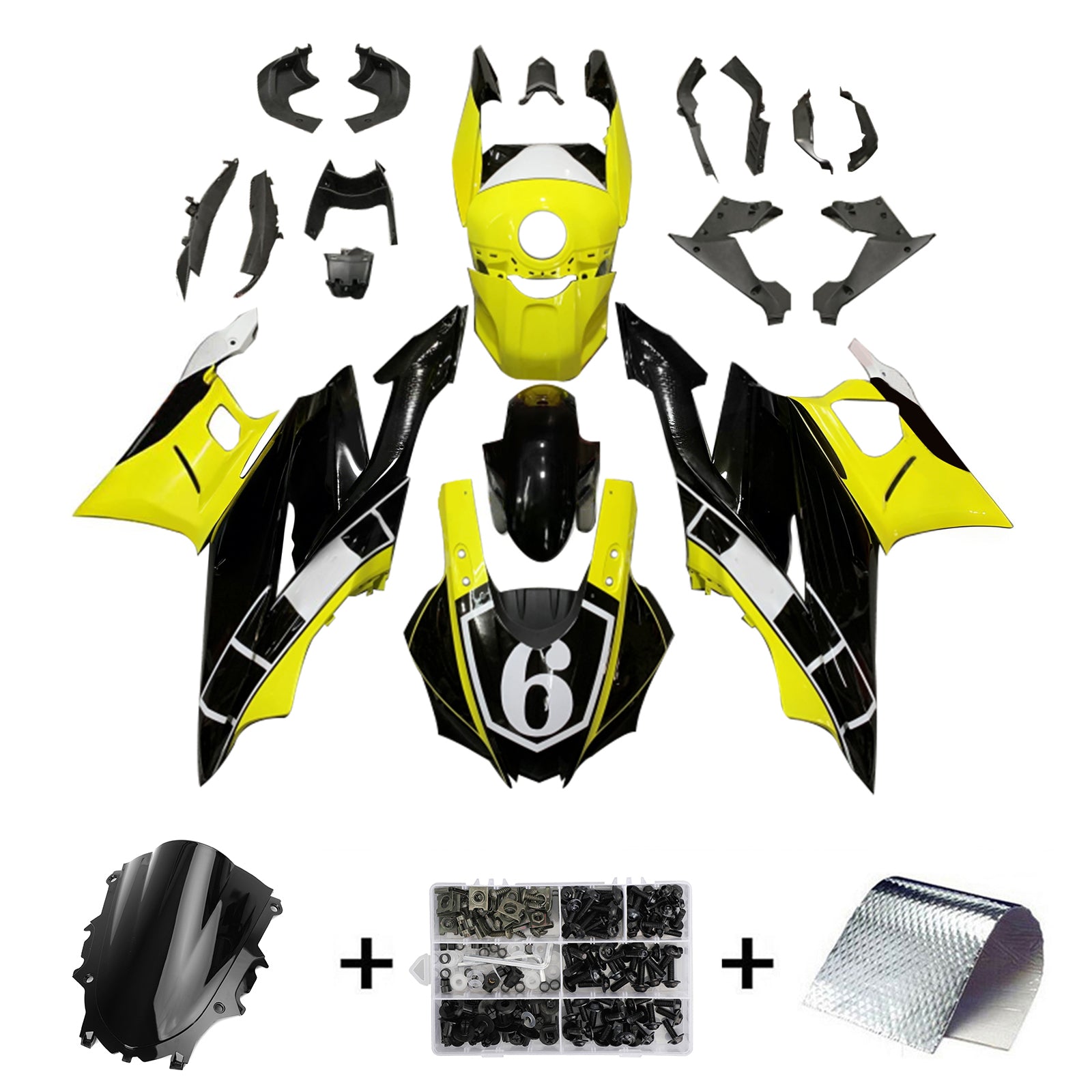 Yamaha YZF-R3 R25 2019-2021 Fairing Kit Bodywork Plastic ABS