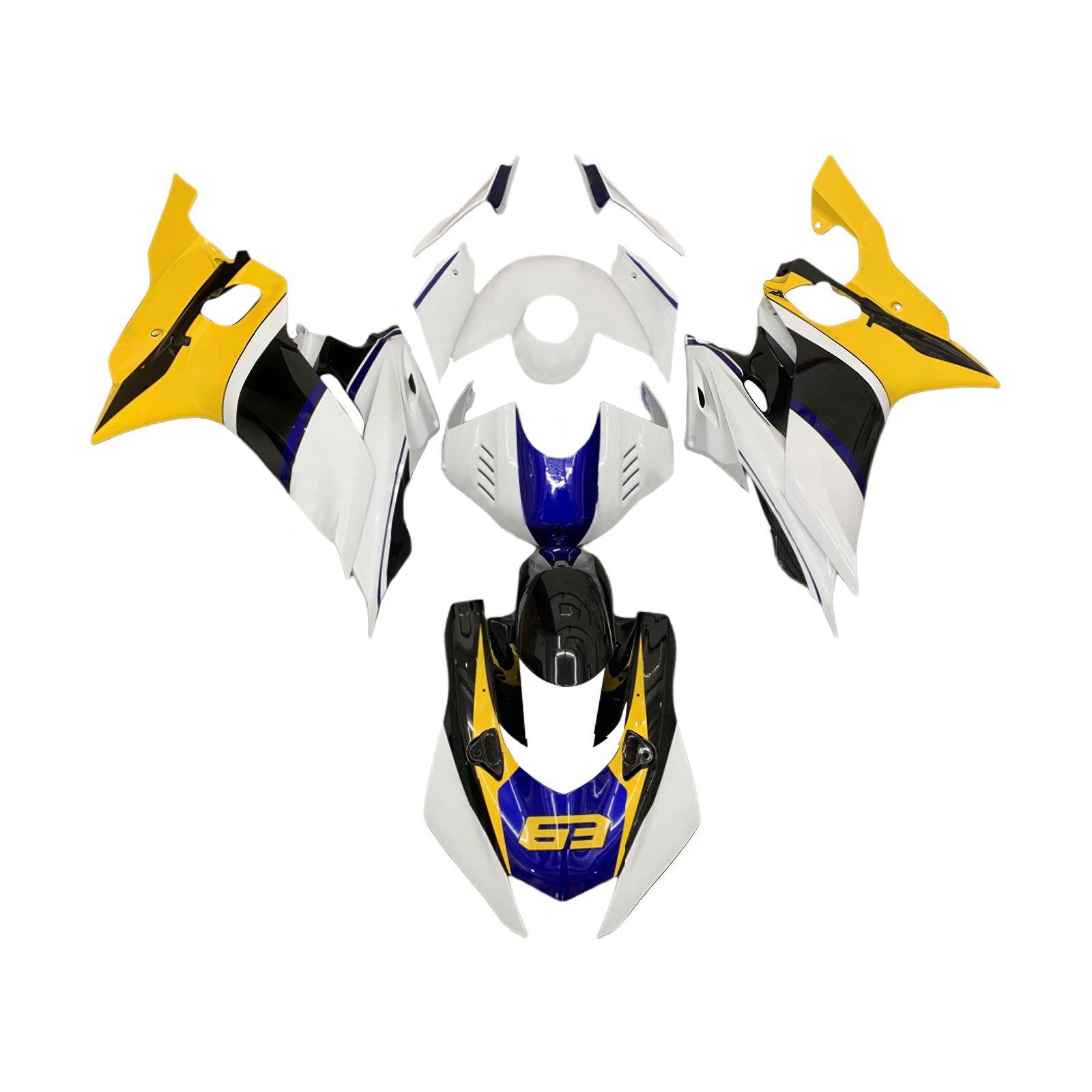 Yamaha YZF-R6 2017-2023 Fairing Kit Bodywork Plastic ABS