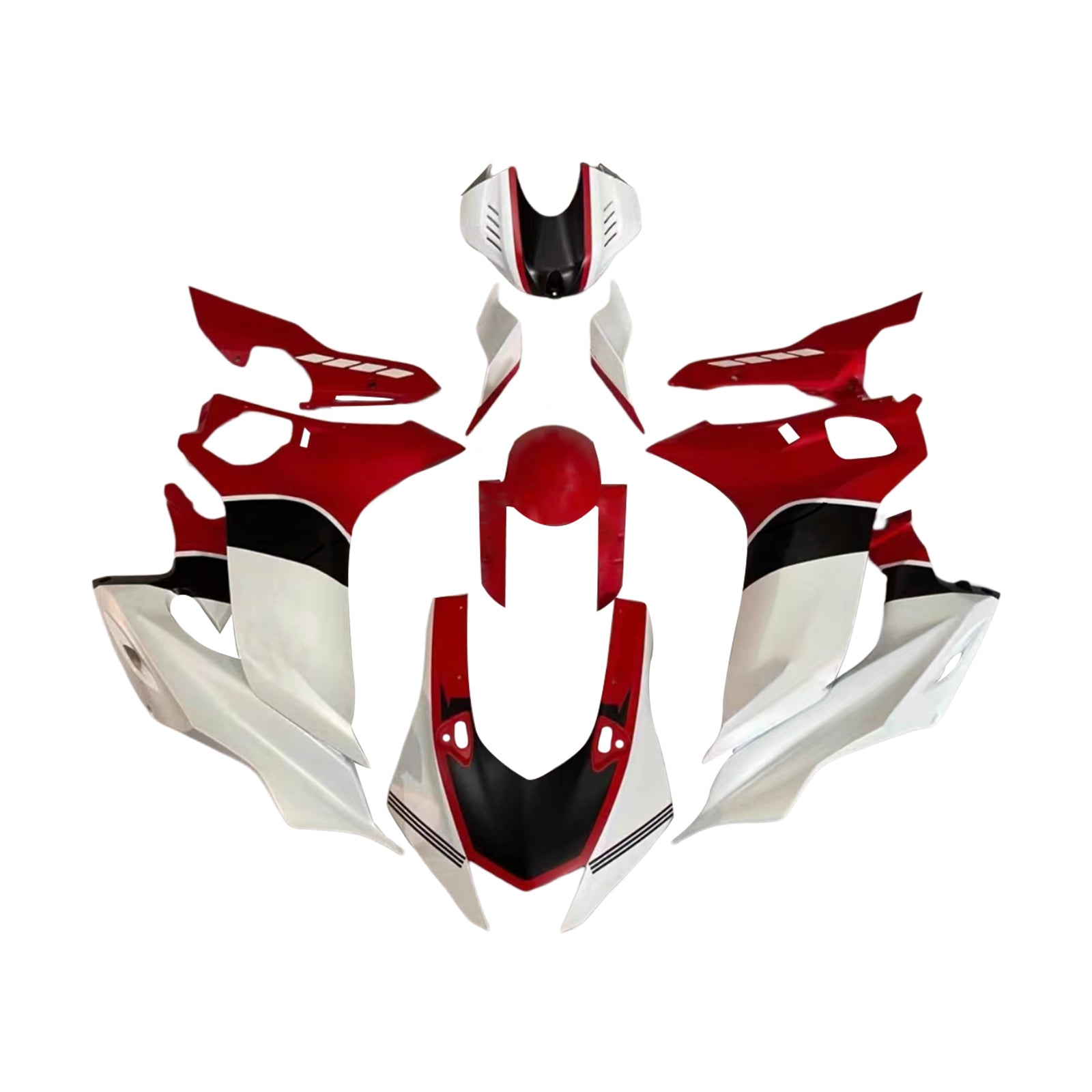 야마하 YZF-R6 2017-2023 페어링 키트 차체 플라스틱 ABS