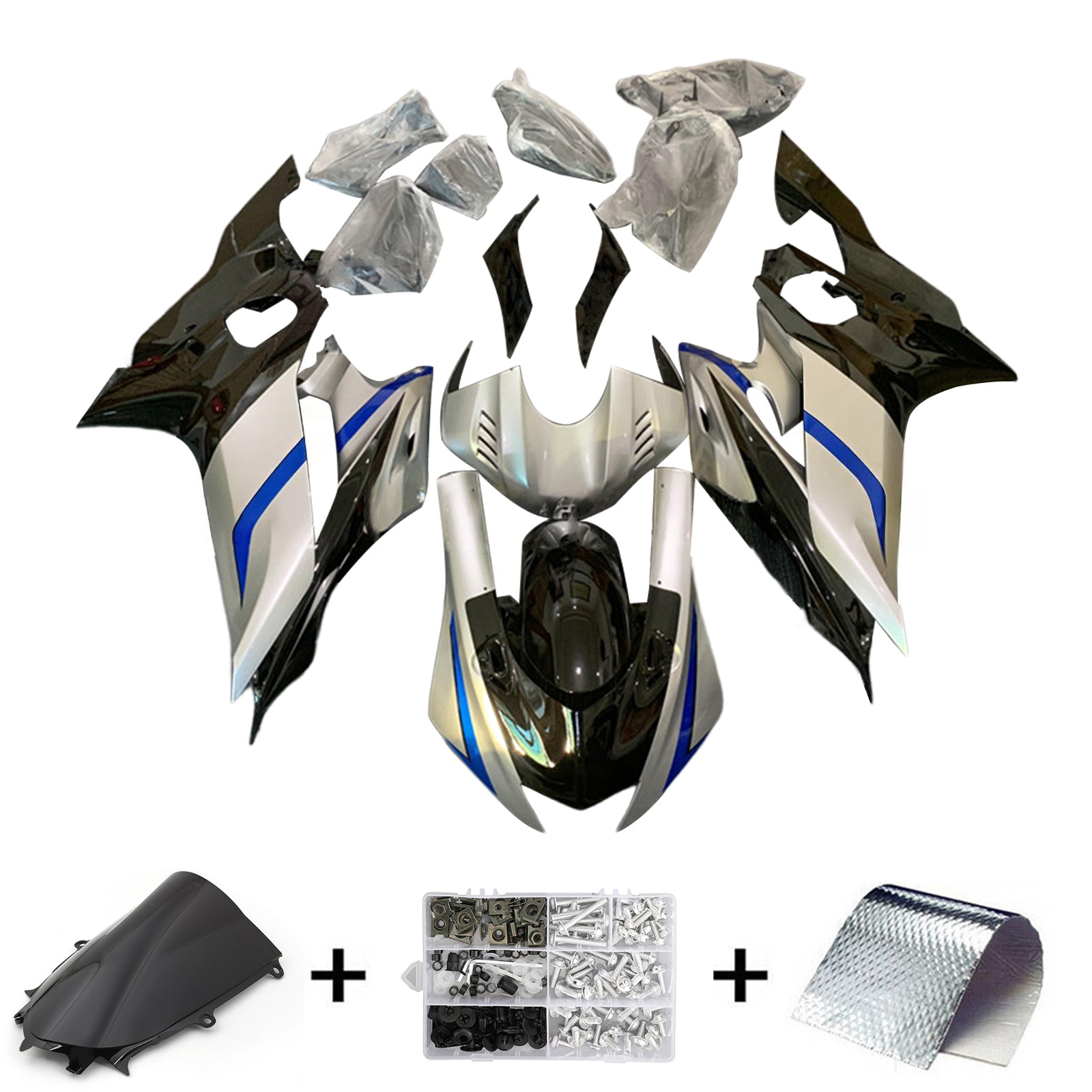 Yamaha YZF-R6 2017-2023 Fairing Kit Bodywork Plastic ABS