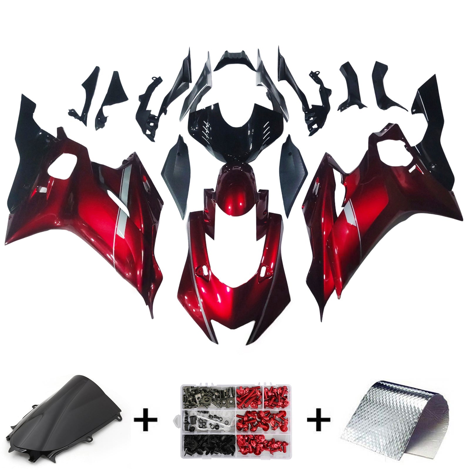 Yamaha YZF-R6 2017-2023 Fairing Kit Bodywork Plastic ABS