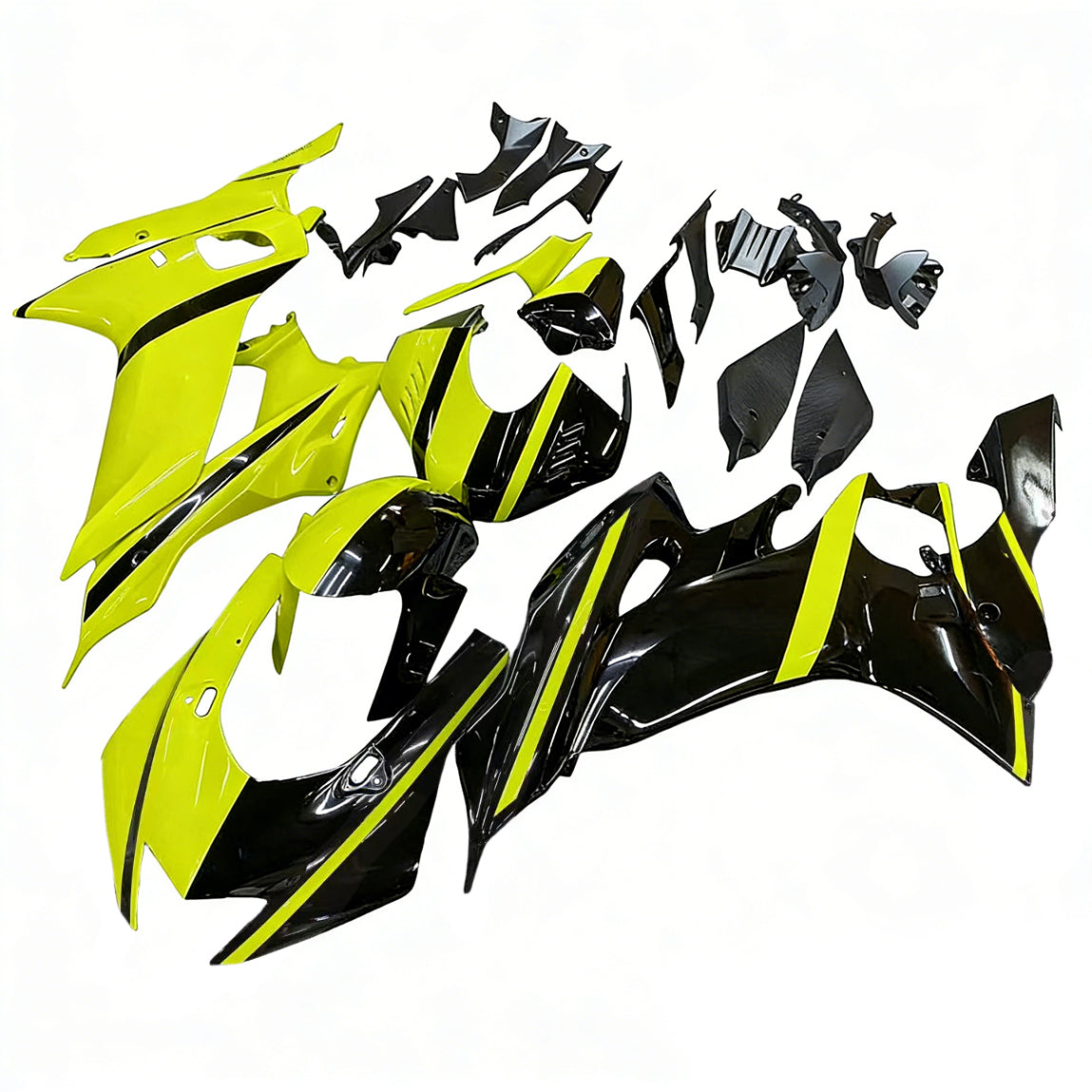야마하 YZF-R6 2017-2023 페어링 키트 차체 플라스틱 ABS