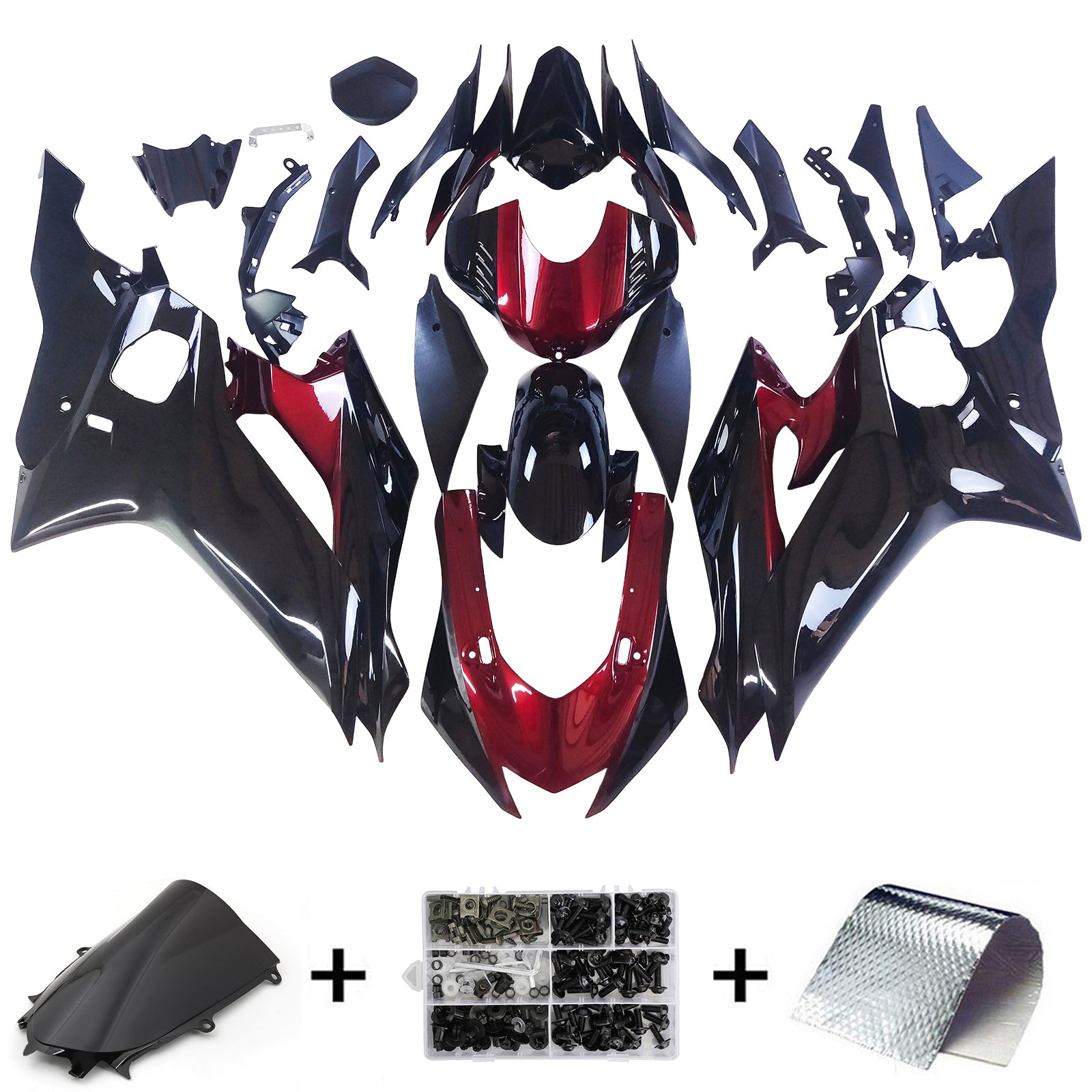 Yamaha YZF-R6 2017-2023 Fairing Kit Bodywork Plastic ABS
