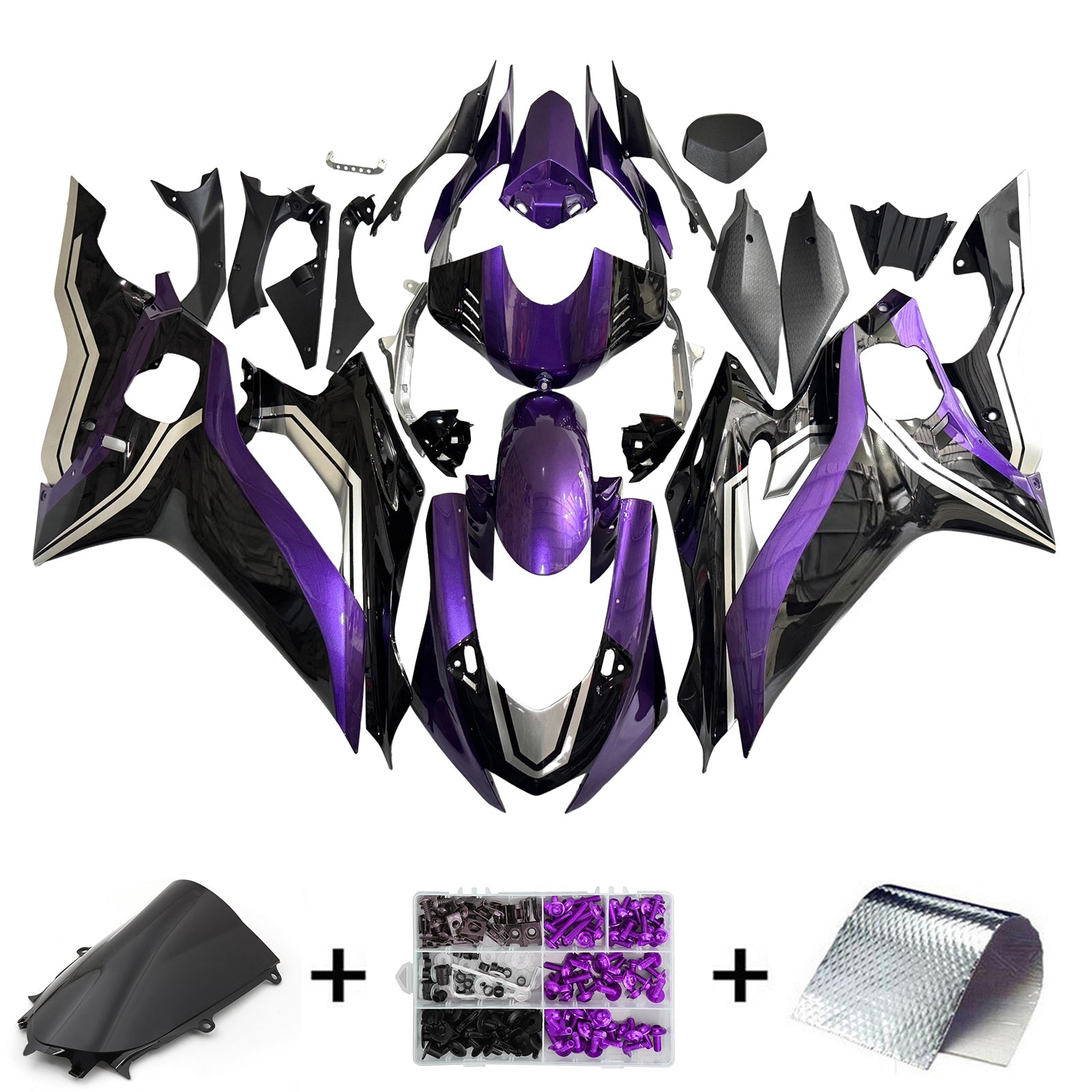 Yamaha YZF-R6 2017-2023 Fairing Kit Bodywork Plastic ABS