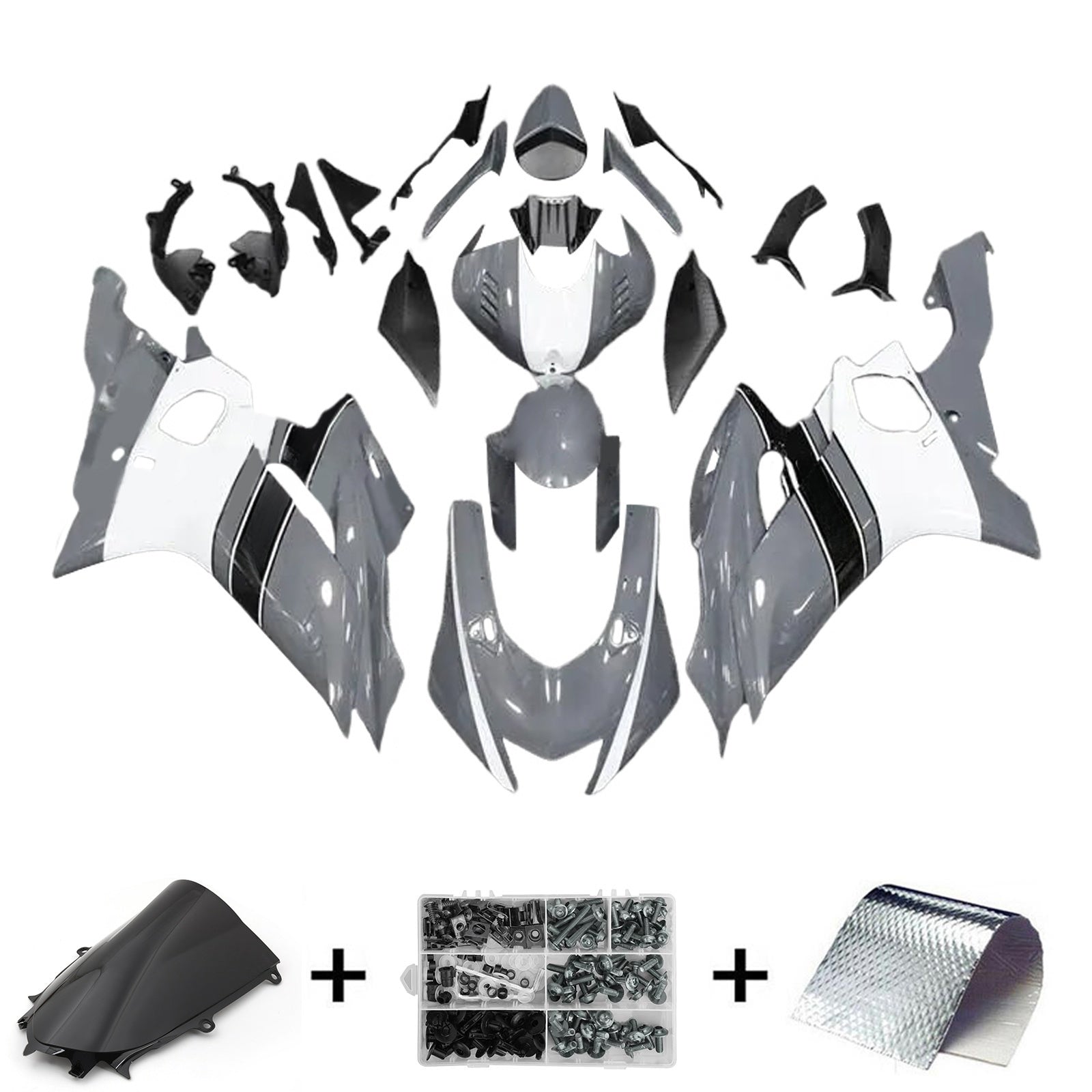Yamaha YZF-R6 2017-2023 Fairing Kit Bodywork Plastic ABS