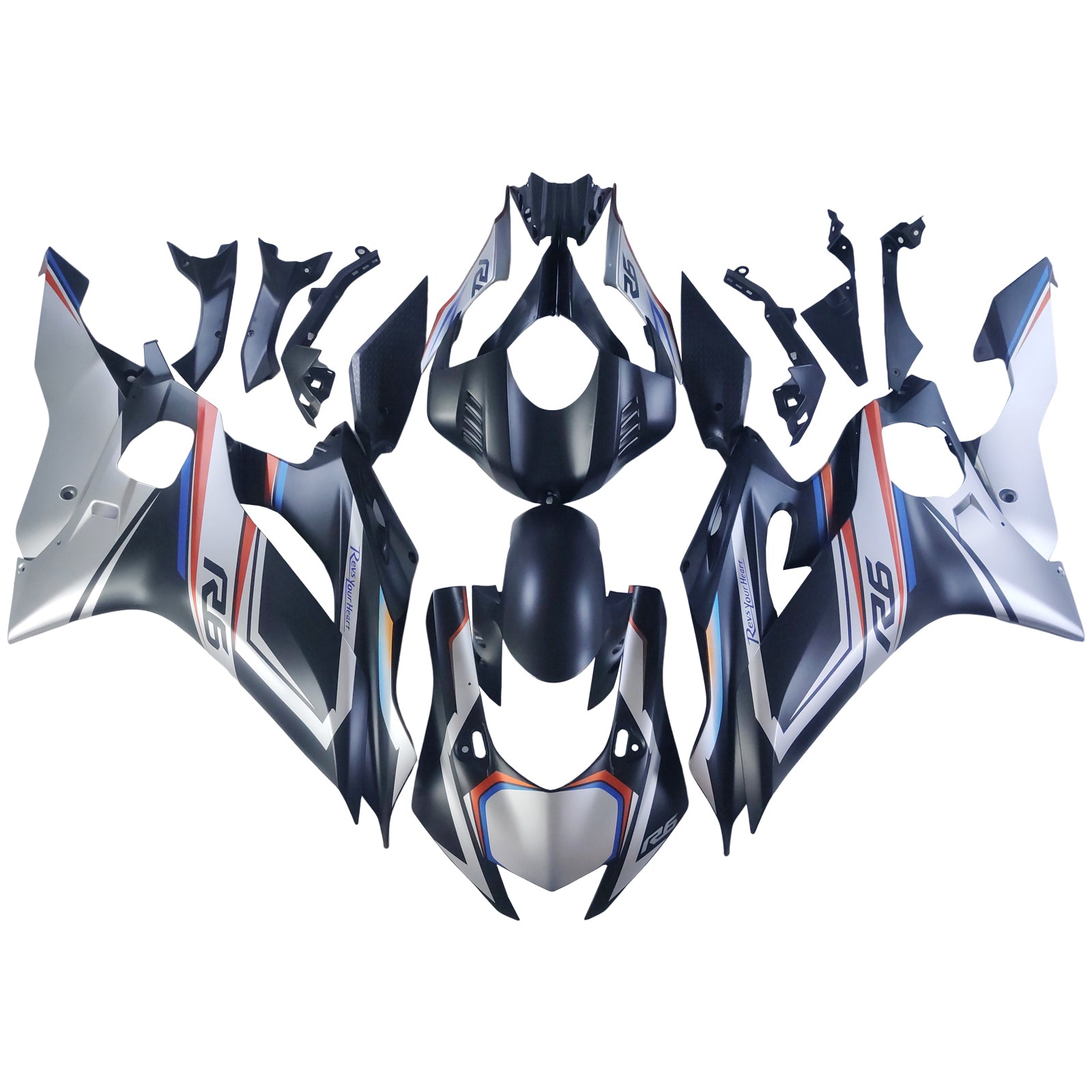 Yamaha YZF-R6 2017-2023 Fairing Kit Bodywork Plastic ABS
