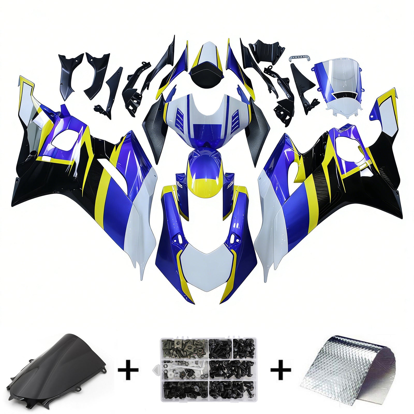 Yamaha YZF-R6 2017-2023 Fairing Kit Bodywork Plastic ABS