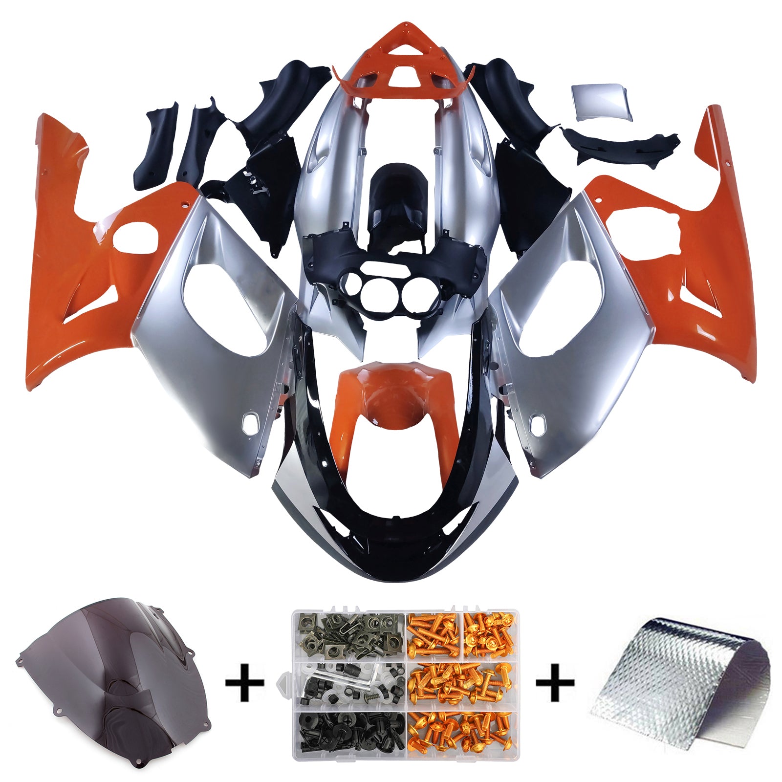Injection Fairing Kit Bodywork Plastic ABS fit For Yamaha YZF 600R Thundercat 1996-2007
