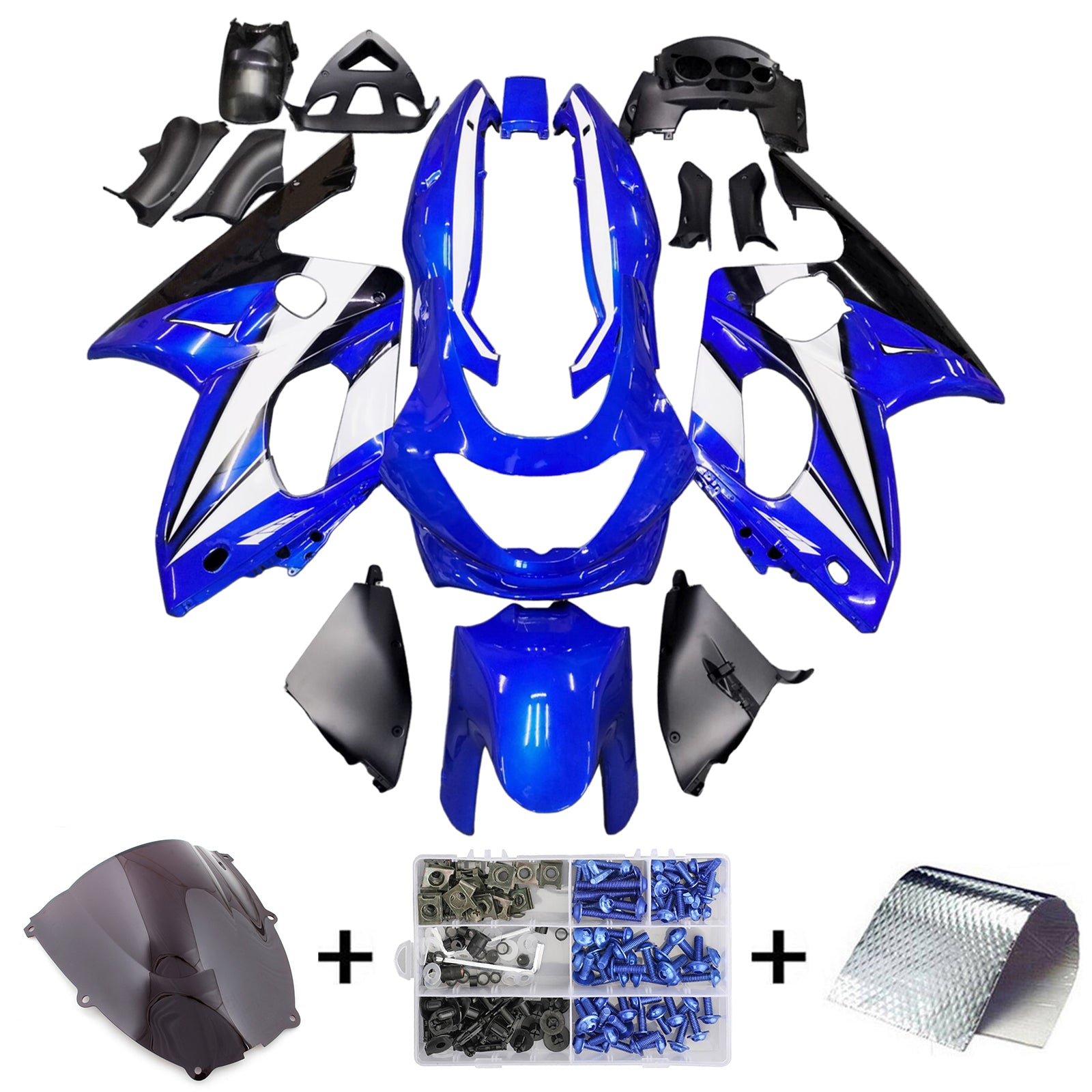 Injection Fairing Kit Bodywork Plastic ABS fit For Yamaha YZF 600R Thundercat 1996-2007