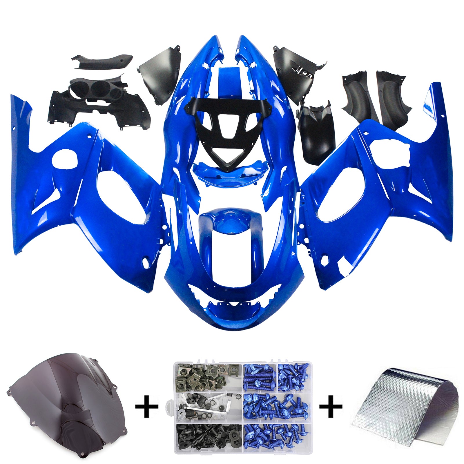 Injection Fairing Kit Bodywork Plastic ABS fit For Yamaha YZF 600R Thundercat 1996-2007
