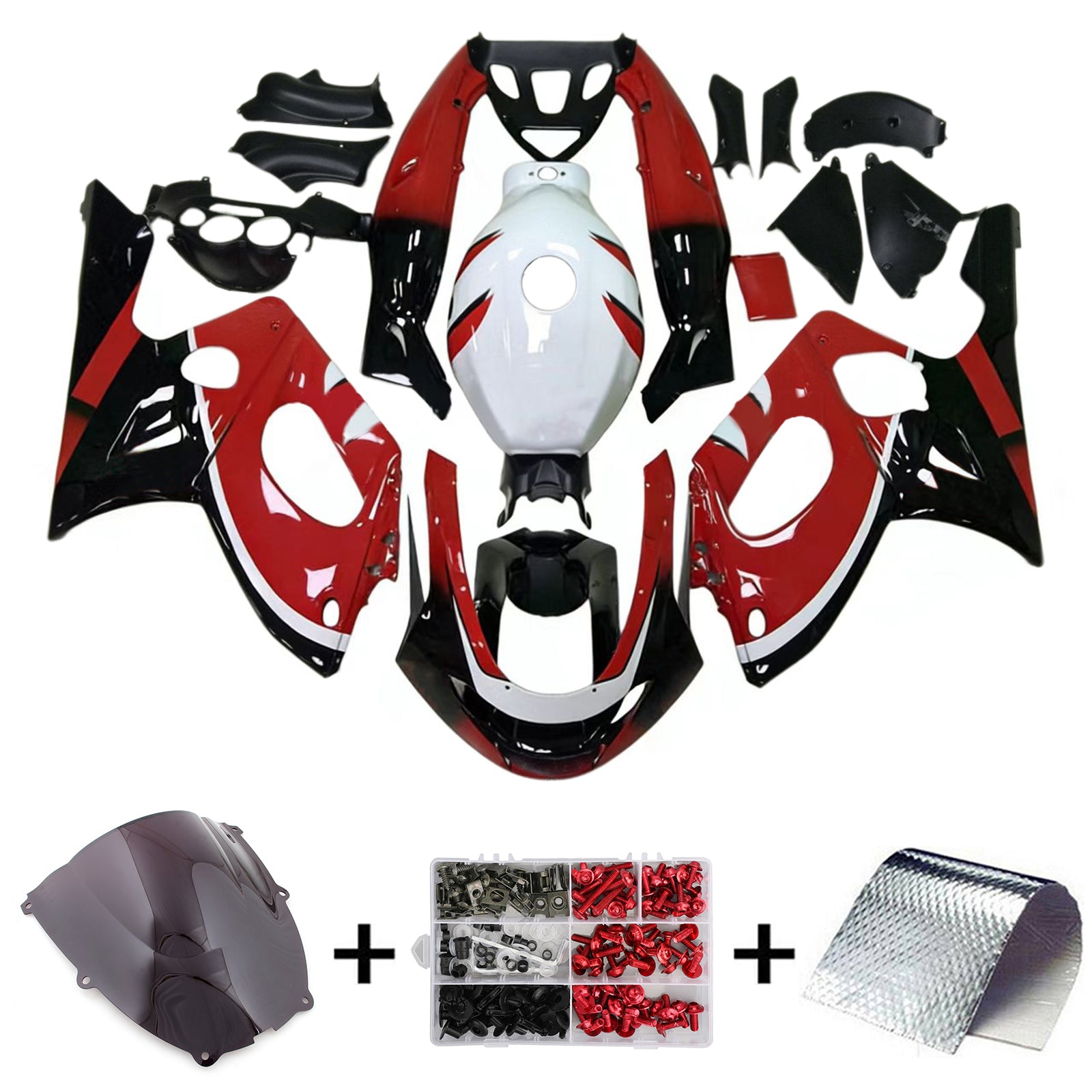 Yamaha YZF 600R Thundercat 1996-2007 Fairing Kit Bodywork Plastic ABS