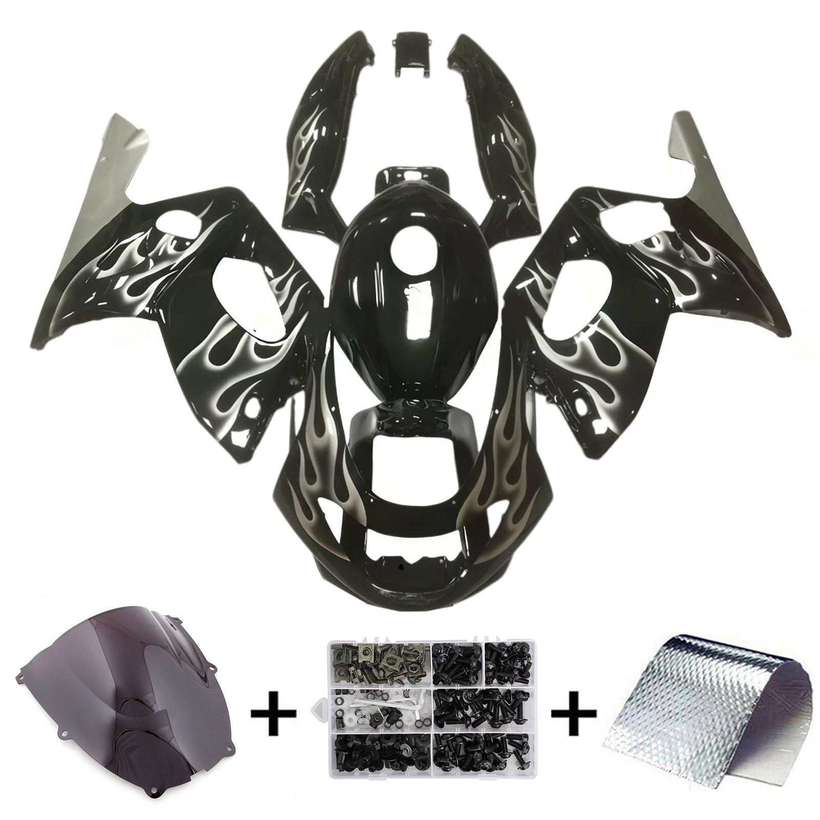 Yamaha YZF 600R Thundercat 1996-2007 Fairing Kit Bodywork Plastic ABS
