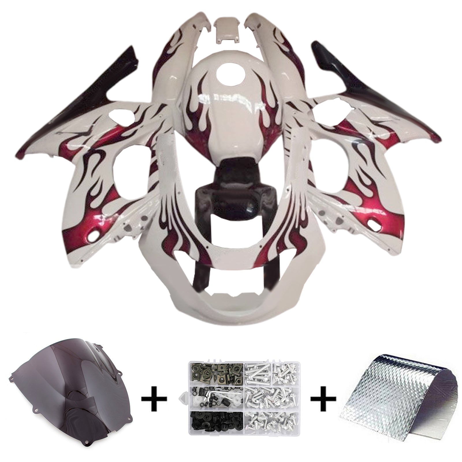 Yamaha YZF 600R Thundercat 1996-2007 Fairing Kit Bodywork Plastic ABS
