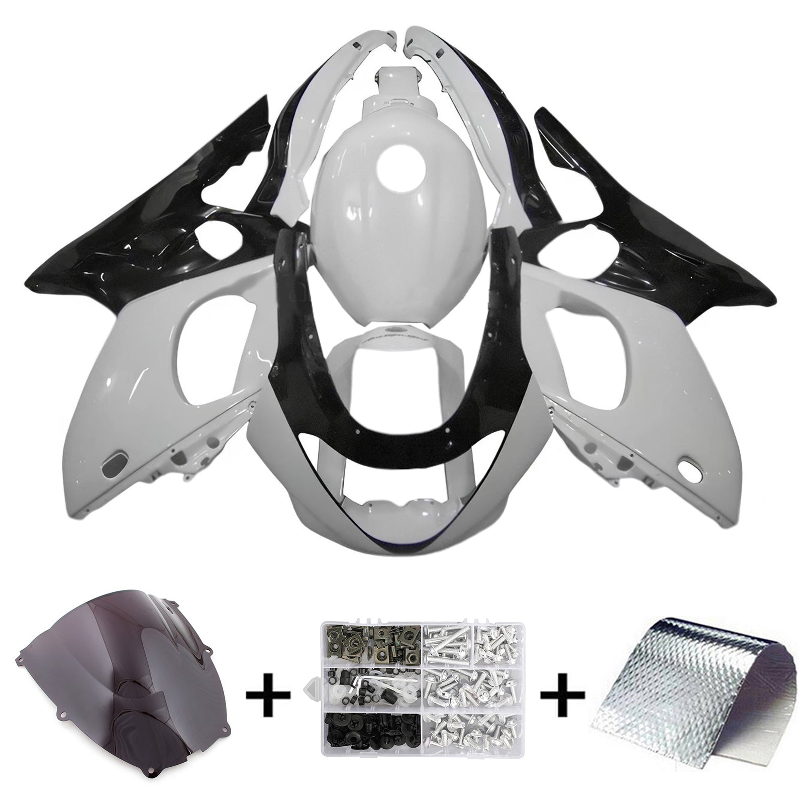Yamaha YZF 600R Thundercat 1996-2007 Fairing Kit Bodywork Plastic ABS