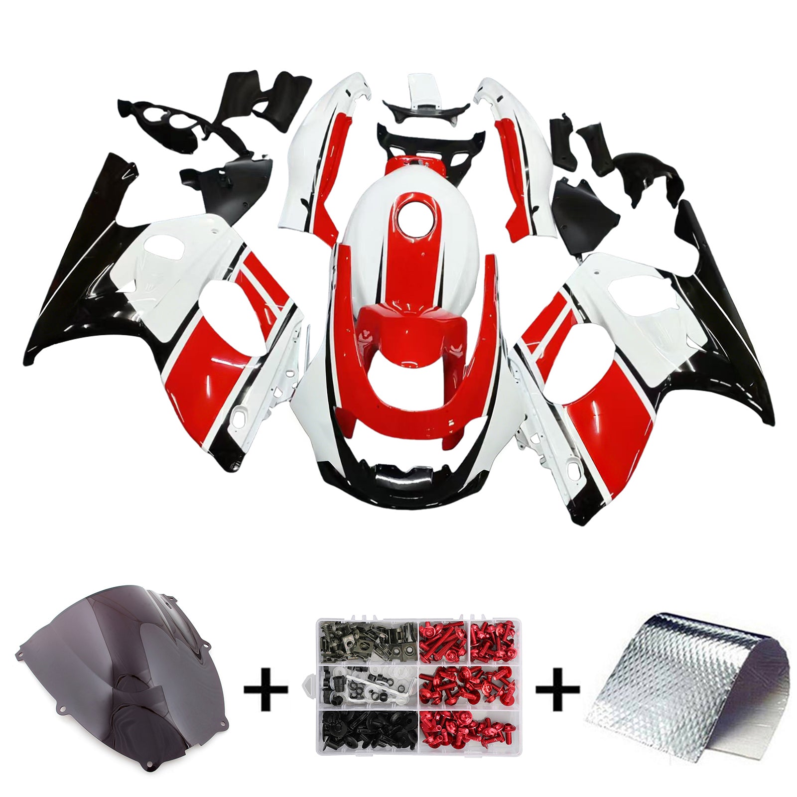 Yamaha YZF 600R Thundercat 1996-2007 Fairing Kit Bodywork Plastic ABS