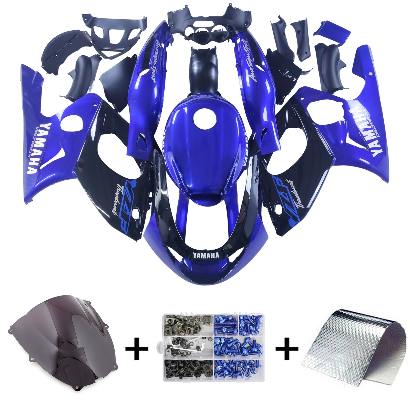 Yamaha YZF 600R Thundercat 1996-2007 Fairing Kit Bodywork Plastic ABS