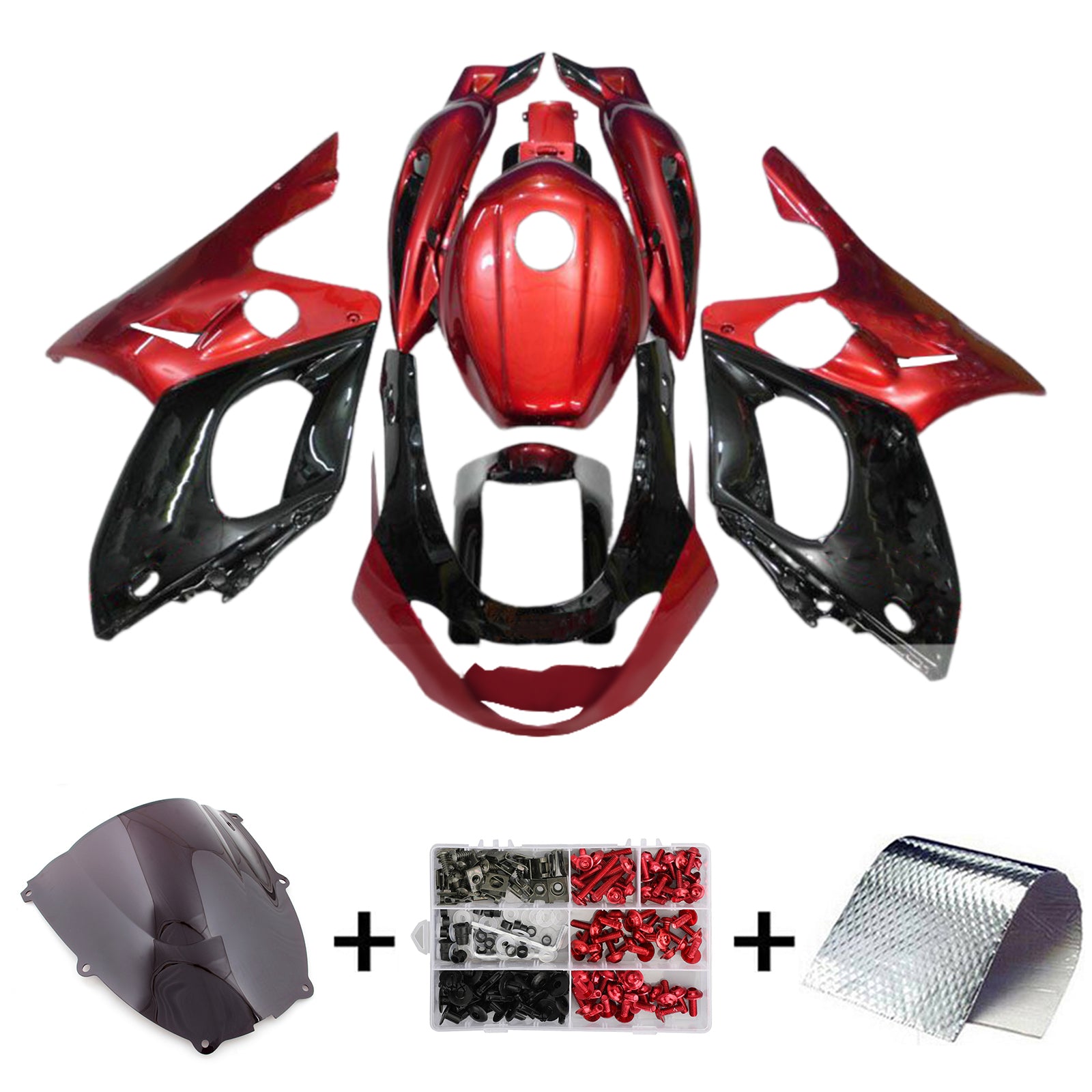 Yamaha YZF 600R Thundercat 1996-2007 Fairing Kit Bodywork Plastic ABS
