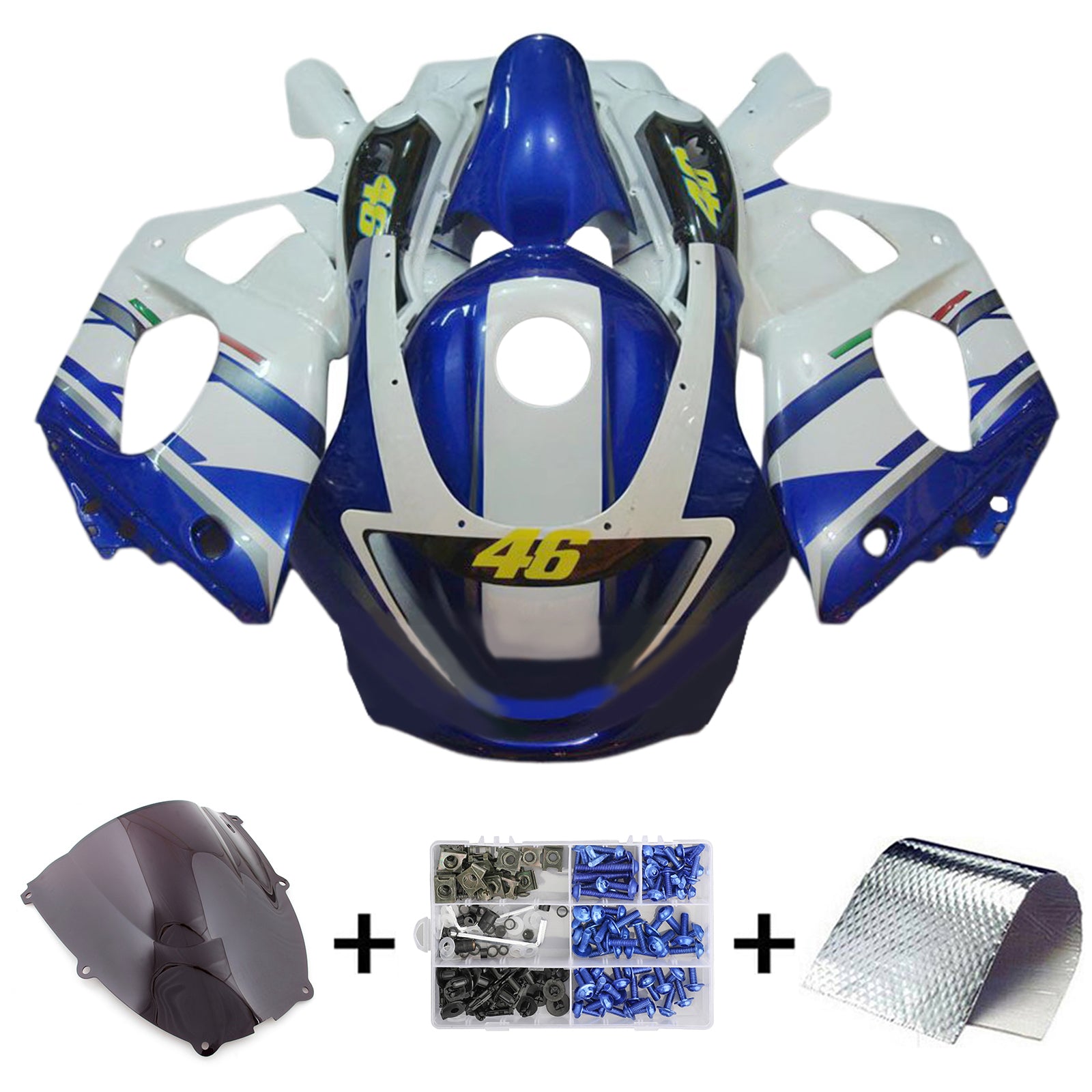 Yamaha YZF 600R Thundercat 1996-2007 Fairing Kit Bodywork Plastic ABS