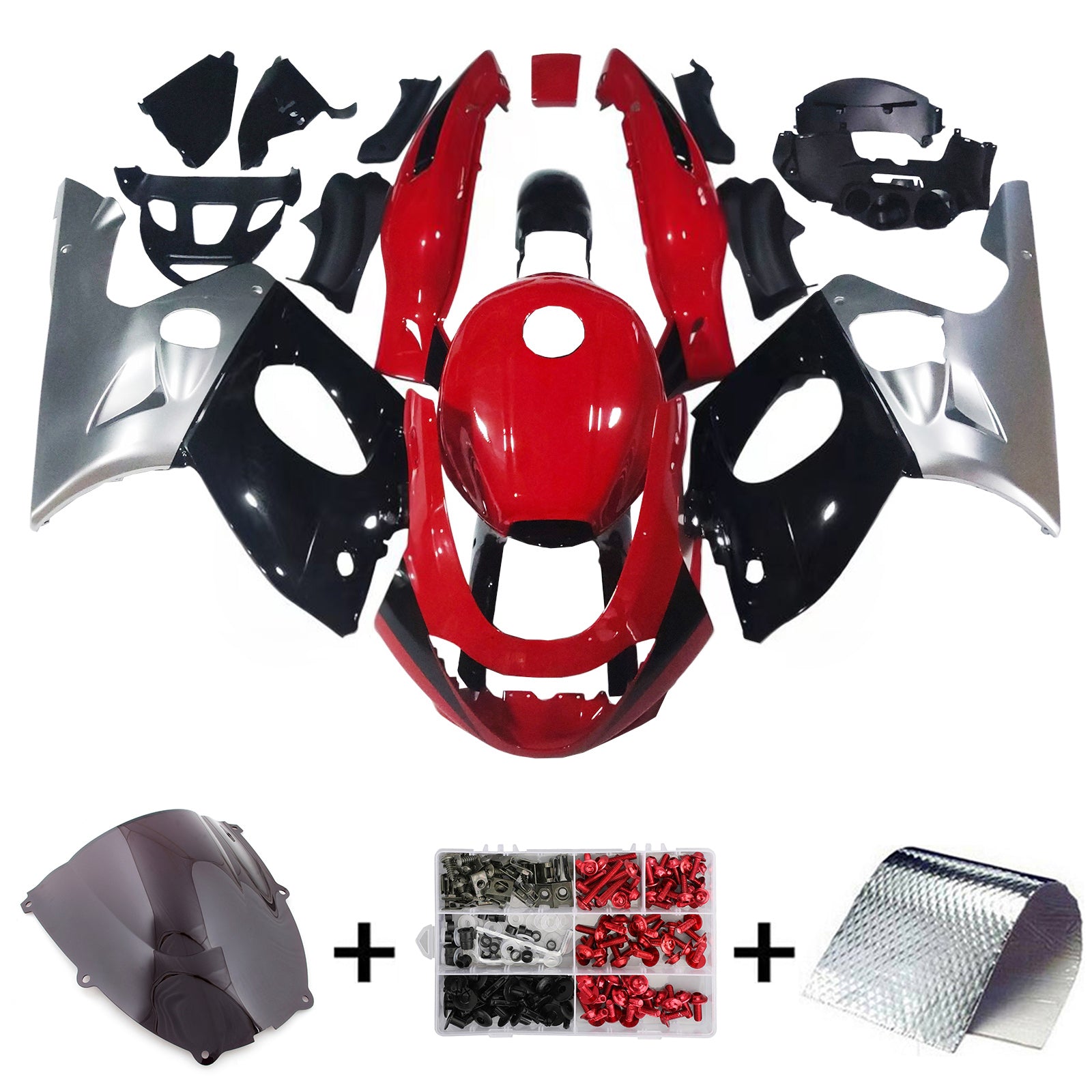 Yamaha YZF 600R Thundercat 1996-2007 Fairing Kit Bodywork Plastic ABS