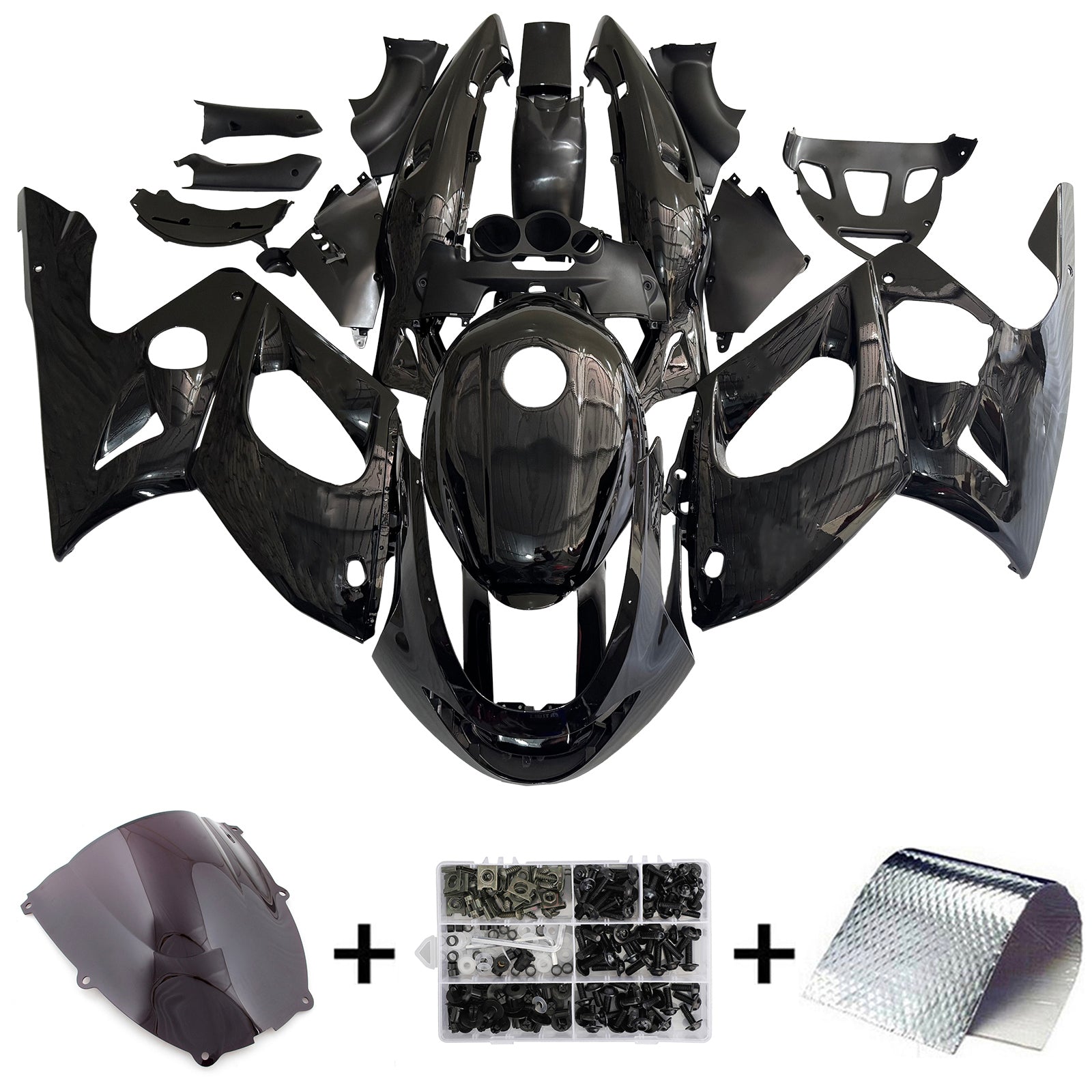 Yamaha YZF 600R Thundercat 1996-2007 Fairing Kit Bodywork Plastic ABS