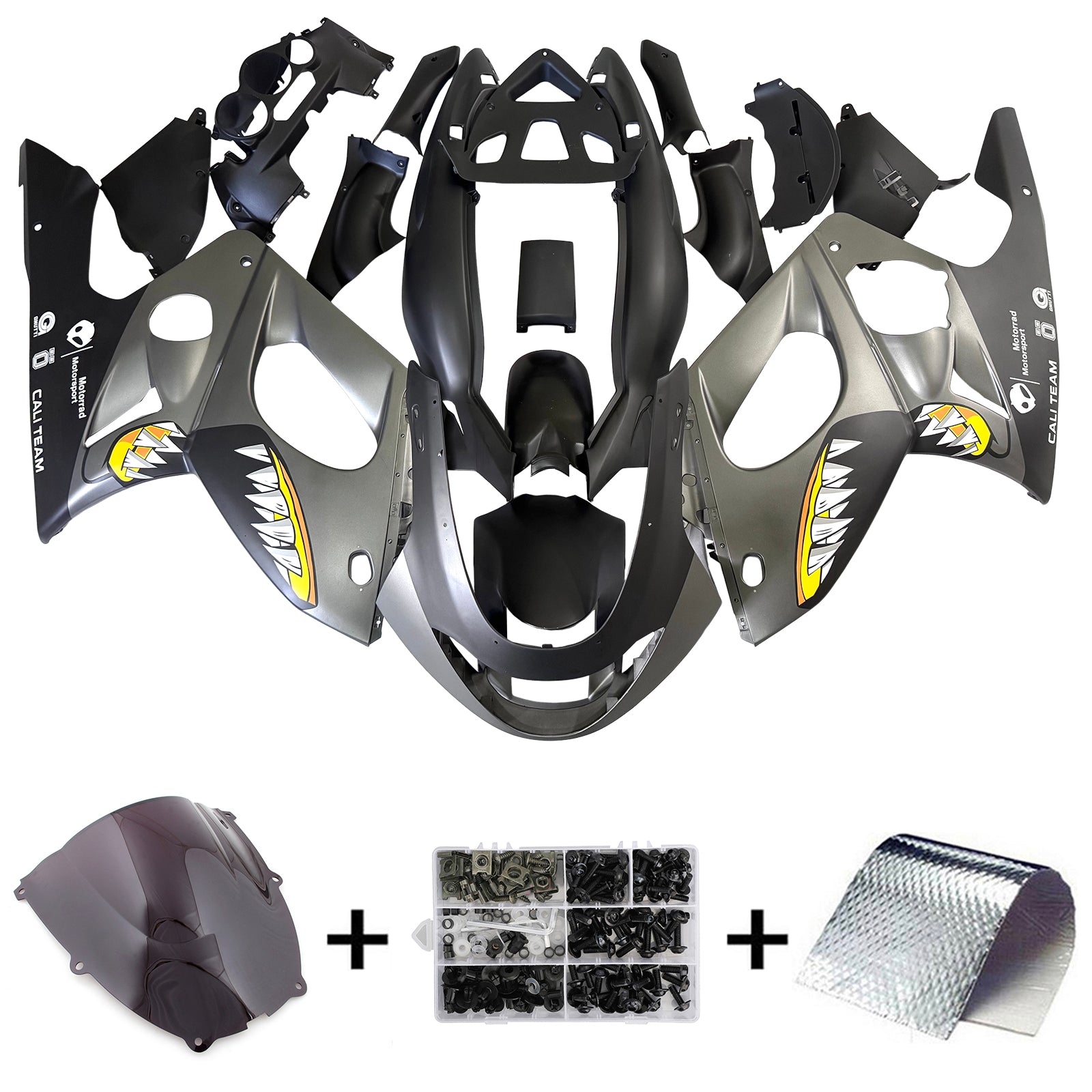 Yamaha YZF 600R Thundercat 1996-2007 Fairing Kit Bodywork Plastic ABS